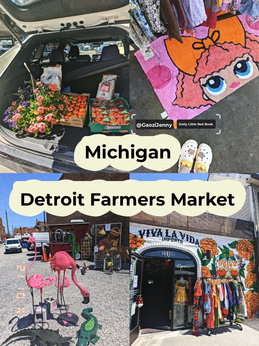 USA | A Weekend in Michigan | Let’s Hit Up Detroit’s Farmers Market!