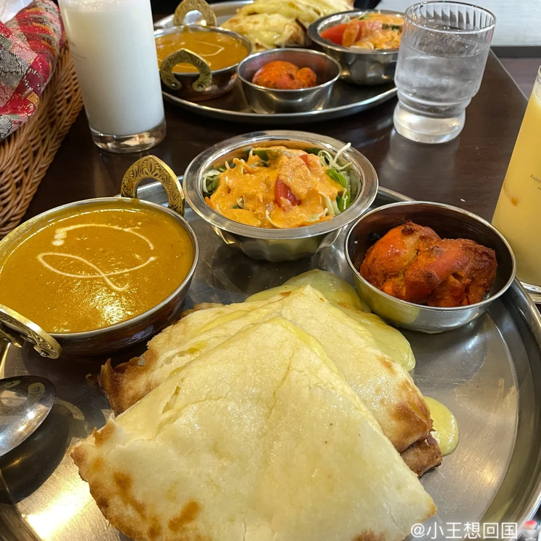 In Japan, I discovered the best food is actually Indian cuisine 🇮🇳