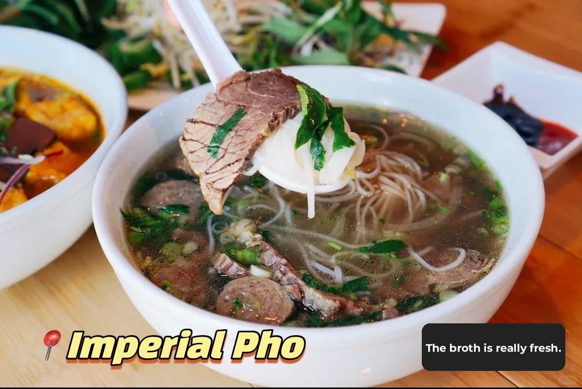 Damn‼️ These Houston pho spots are absolute hidden gems👅 Gotta slurp down a big bowl in one go!