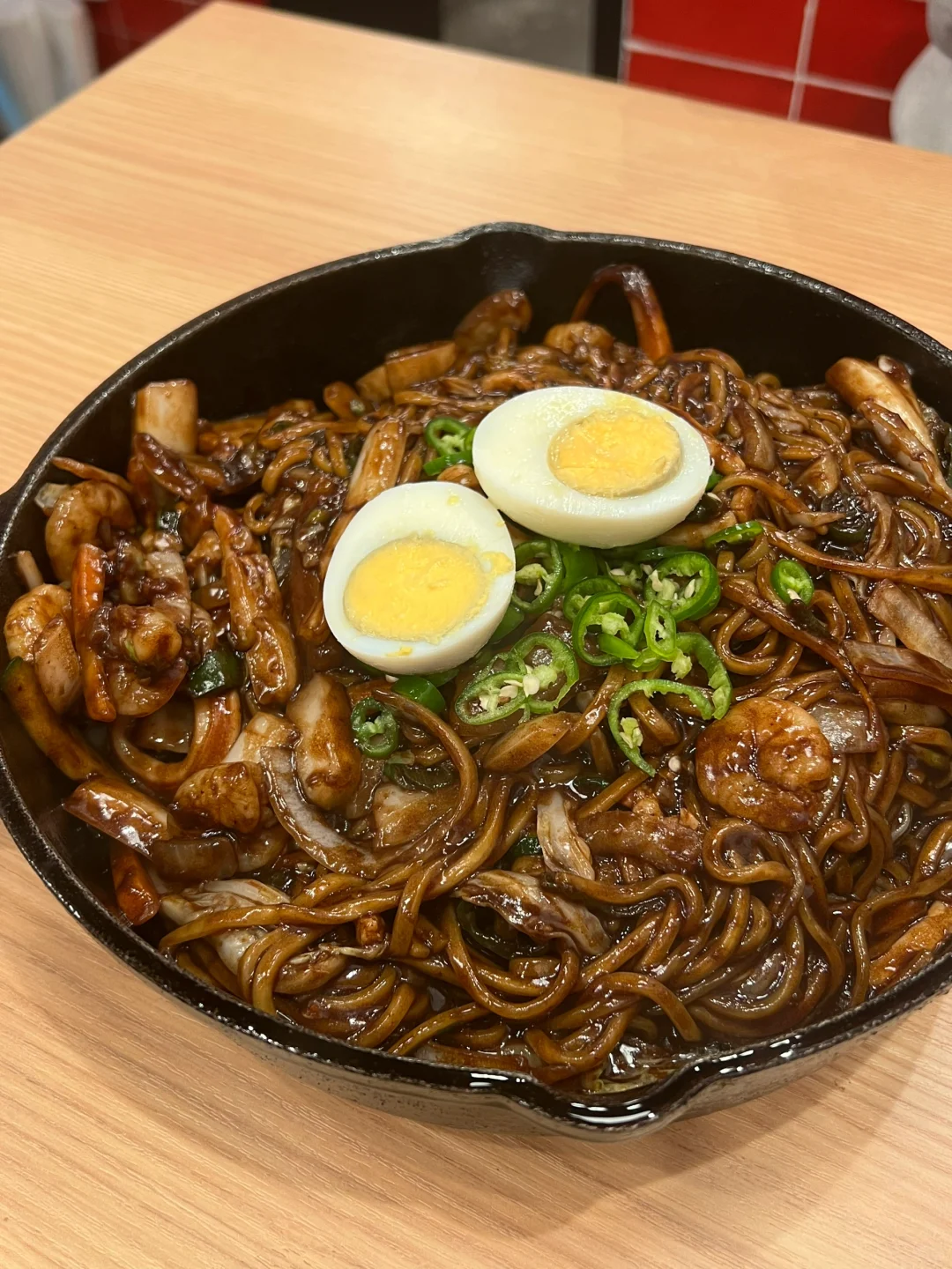 I Can Devour This Jjajangmyeon in Shin-Okubo Three Times a Week