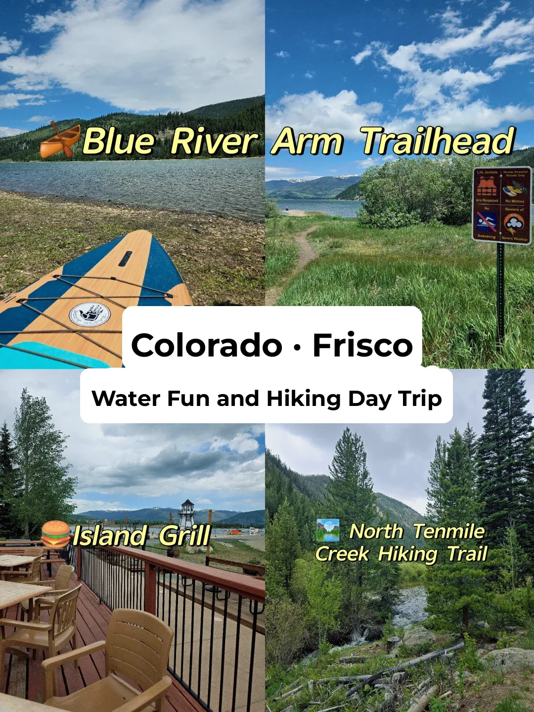 Colorado | A Day Trip Guide to Boating and Hiking in Frisco