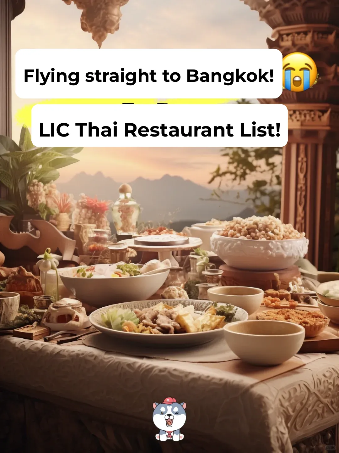 One Bite and You're in Bangkok 😭 LIC Thai Food List!
