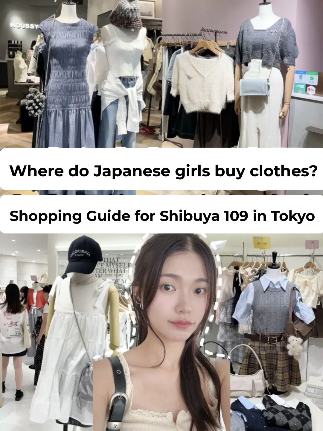Where Do Japanese Girls Shop for Clothes? 🛍️ Tokyo Shibuya 109 Shopping Guide!