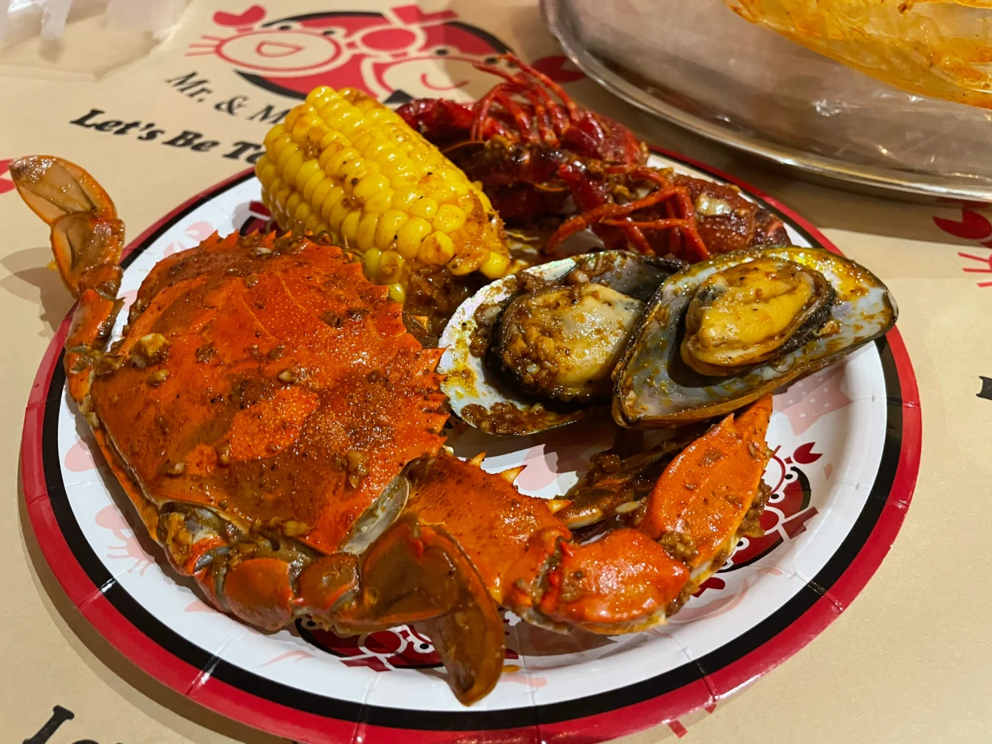 Tampa Food: Mr. & Mrs. Crab's Hands-On Seafood Feast