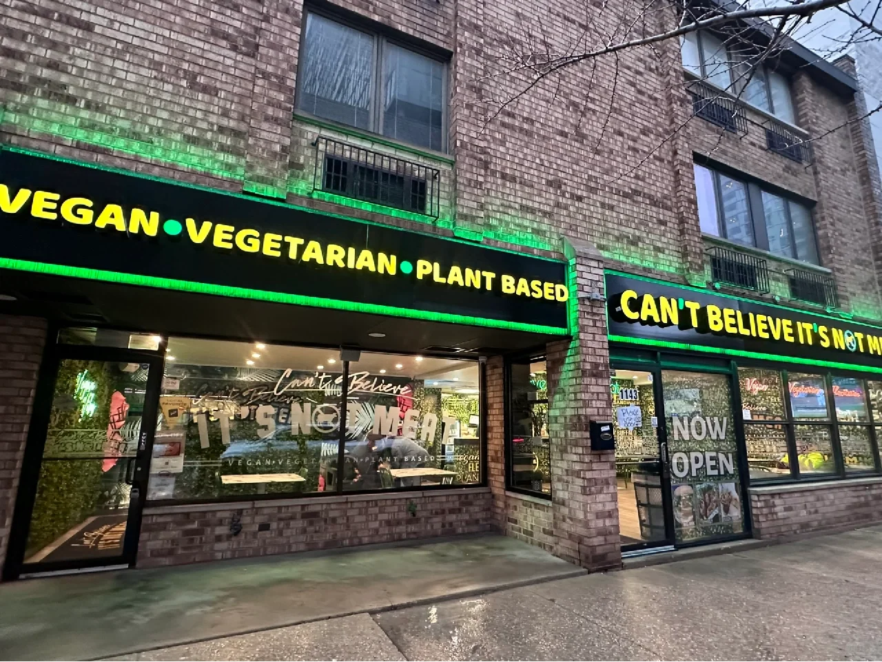 🇺🇸 Chicago Restaurant - Can't Believe It's Not Meat