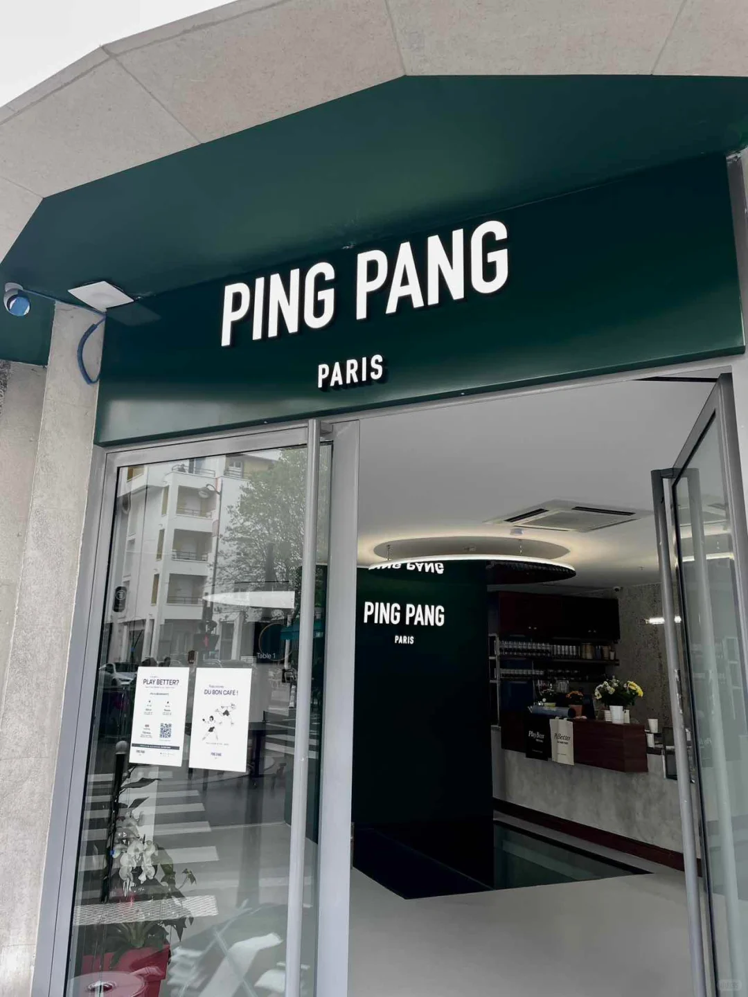 Paris Just Opened an Ultra-Hip Ping Pong Café That's a Total Photo Op 📸🏓