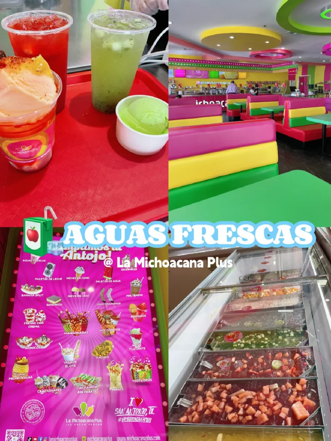 San Antonio | 🇲🇽 Fruit Aguas Frescas + Ice Cream