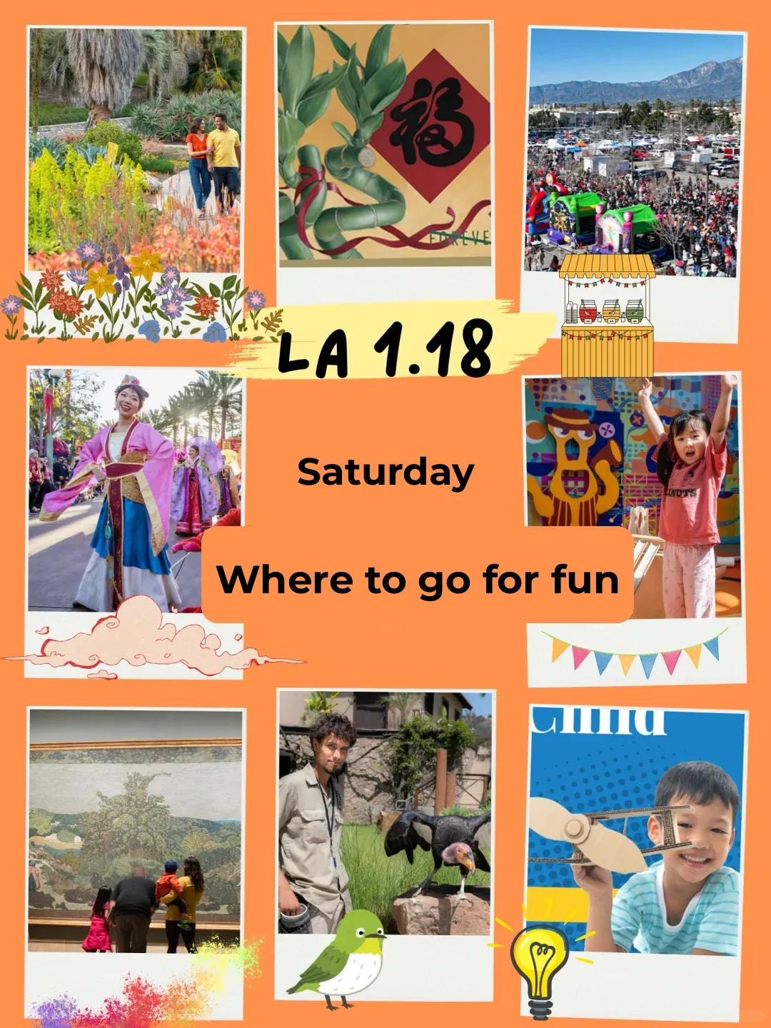 "LA Saturday No-Stay-Home Plan: Family-Friendly Activities to Enjoy Together!"
