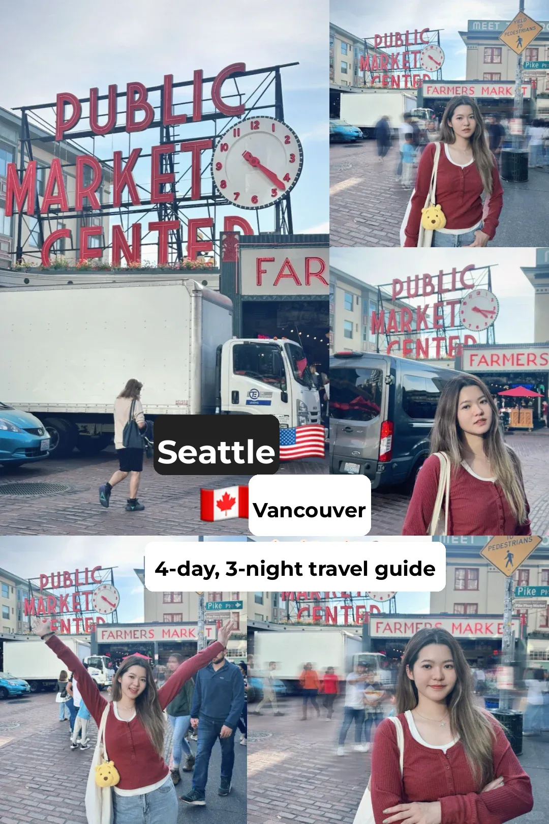Seattle & Vancouver: Exploring Without a Rental Car—Public Transport Works Great! 🚌💛