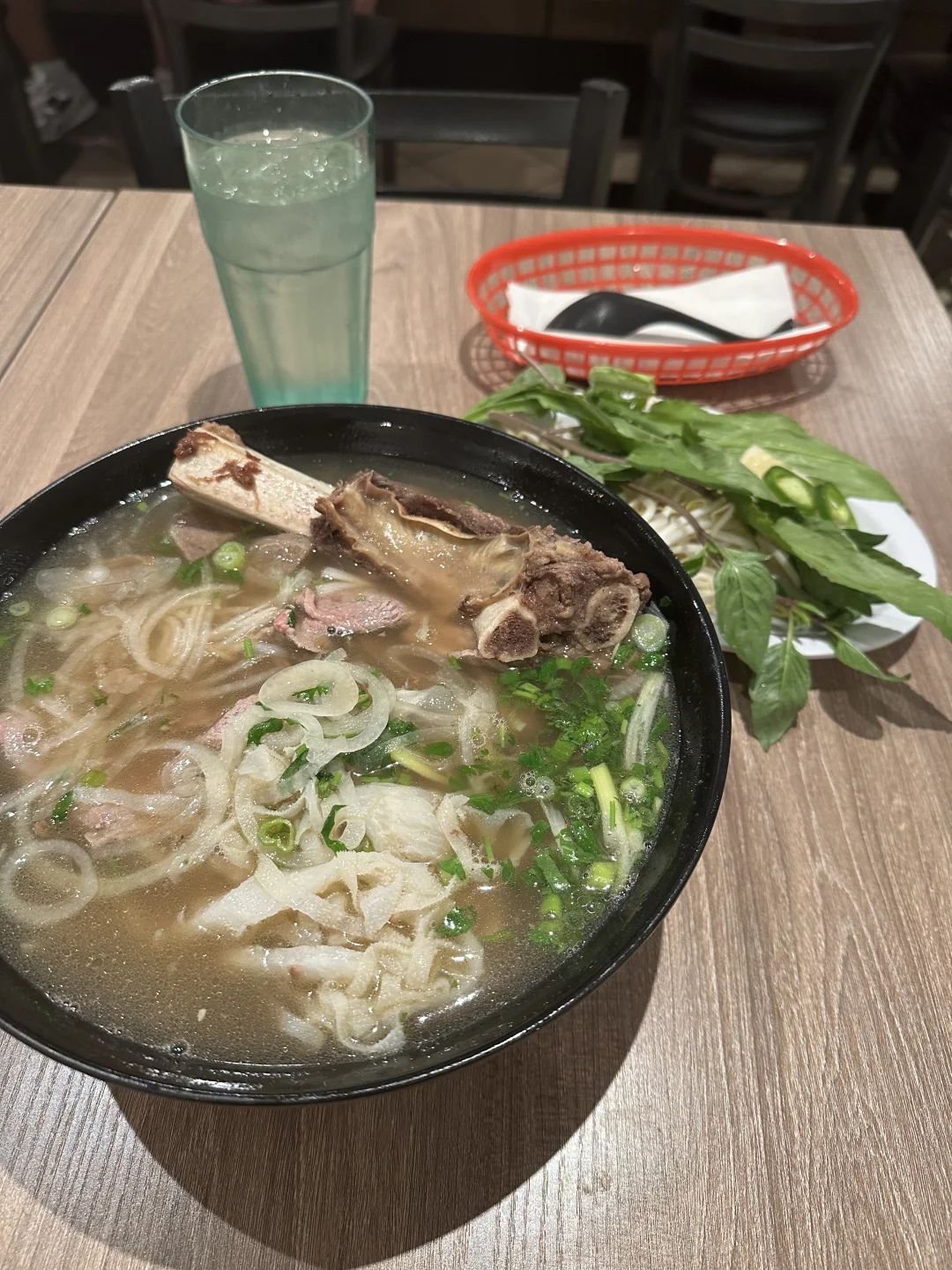 An evening in San Gabriel calls for a bowl of pho