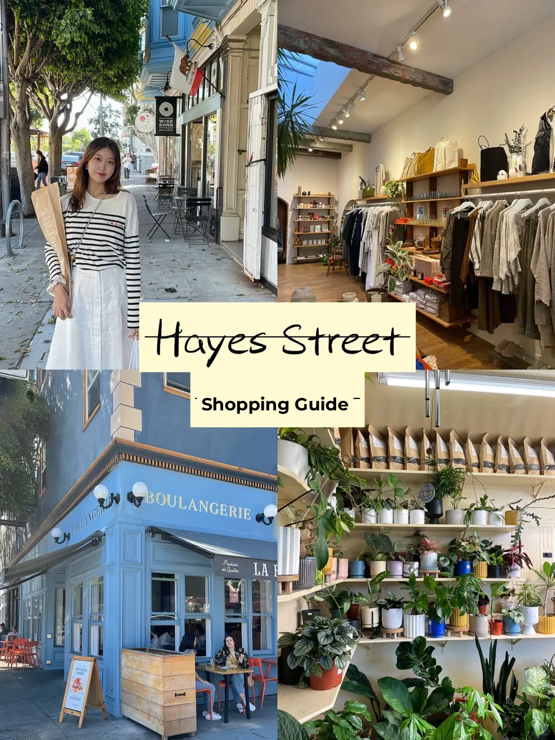 San Francisco Weekend | The Ultimate Shopping Guide to Hayes Street 🛍️