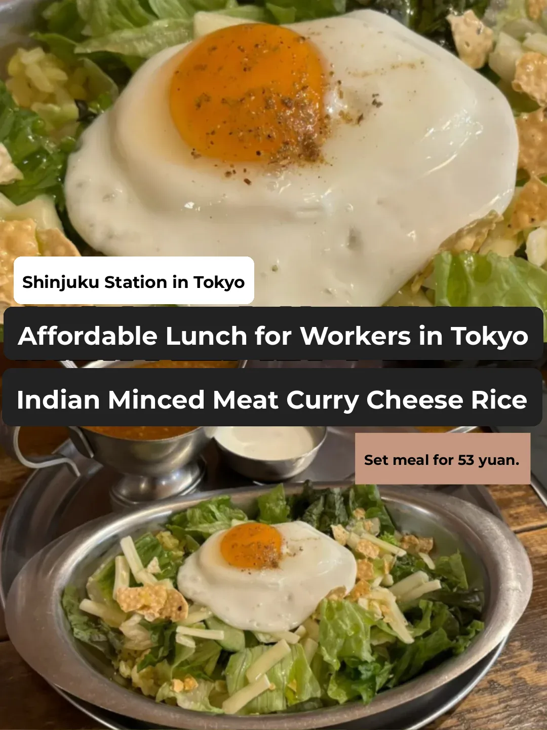 Long Time No See, My Beloved Curry! 🍛 Time for Some Tokyo-Style Indian Salad Curry!