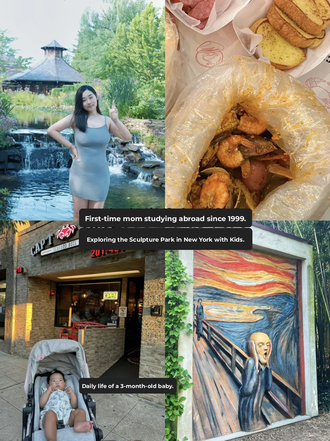 Daily Adventures of a 3-Month-Old 🌳 Exploring NYC's Sculpture Park with Baby