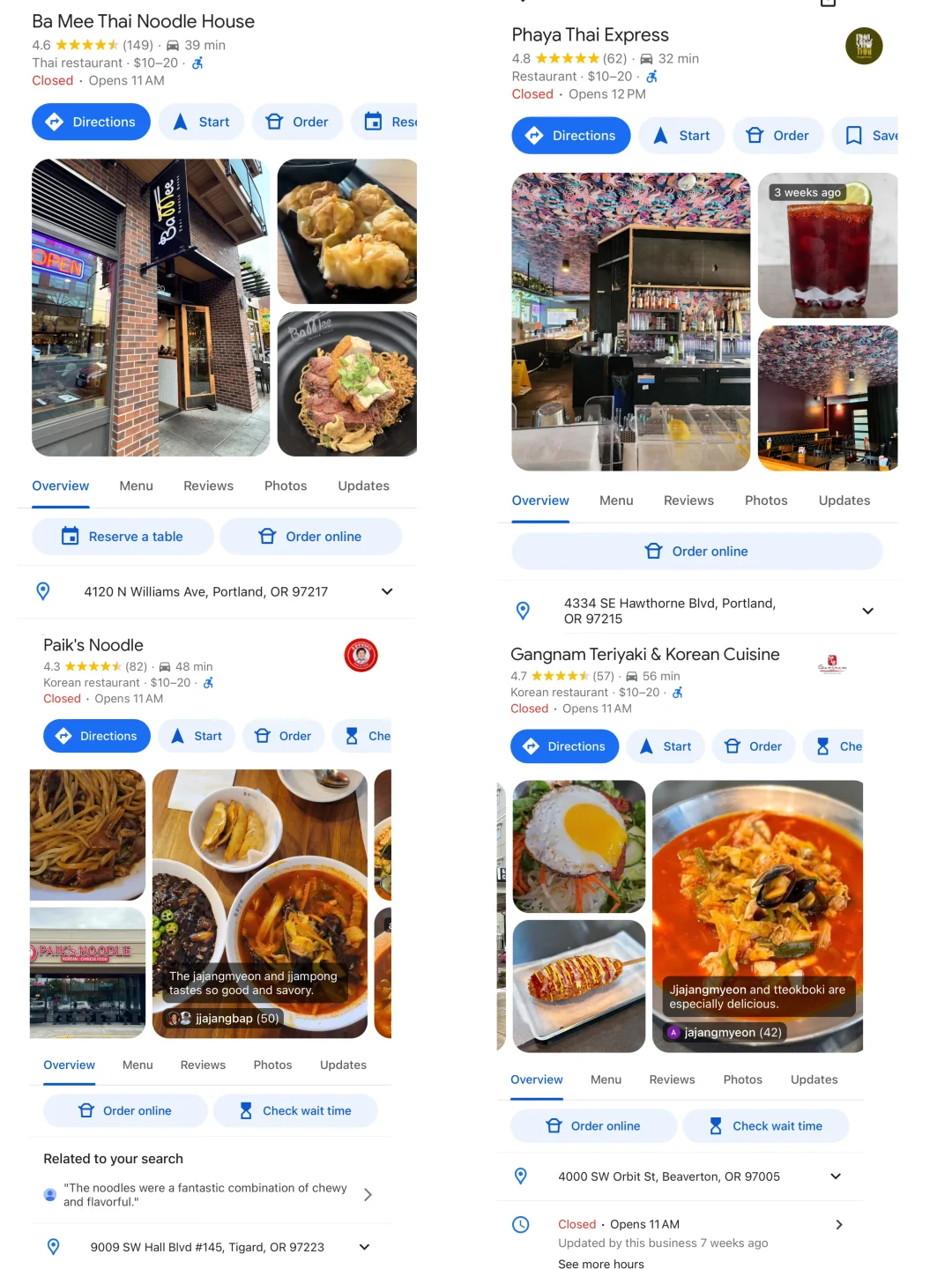 2024 Portland New Restaurant Roundup