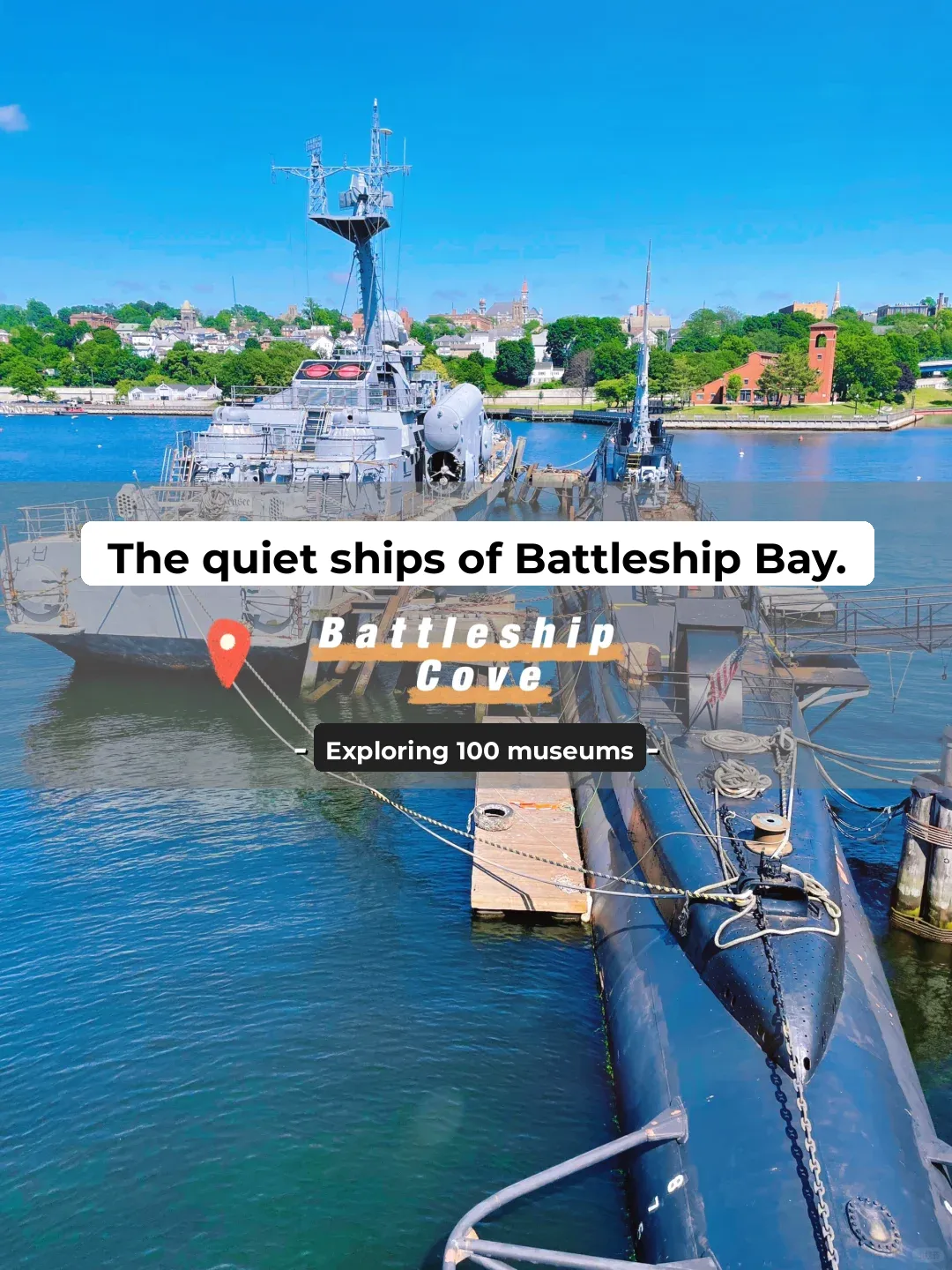 🔅Exploring Boston with Kids | The Silent Fleet at Battleship Cove