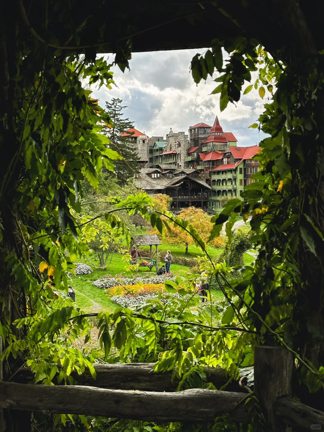 NYC Area | Enchanting Fairy Tale Manor Amidst the Deep Autumn Woods 🏰
