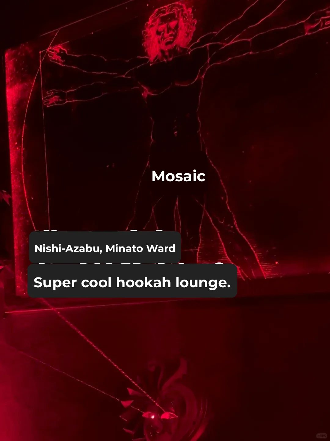 "Shisha Lounge 'Le Yan' in Nishi-Azabu"