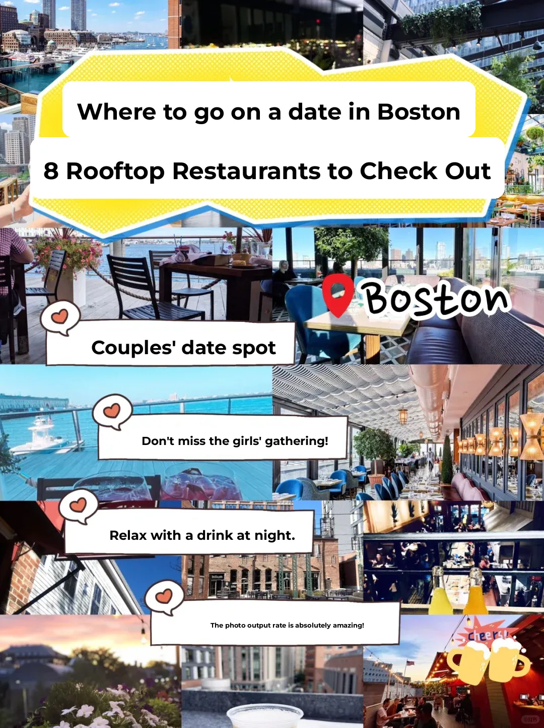 8 Must-Visit Rooftop Restaurants in Boston 🍻 The Ultimate Nightlife & Date Spot Guide