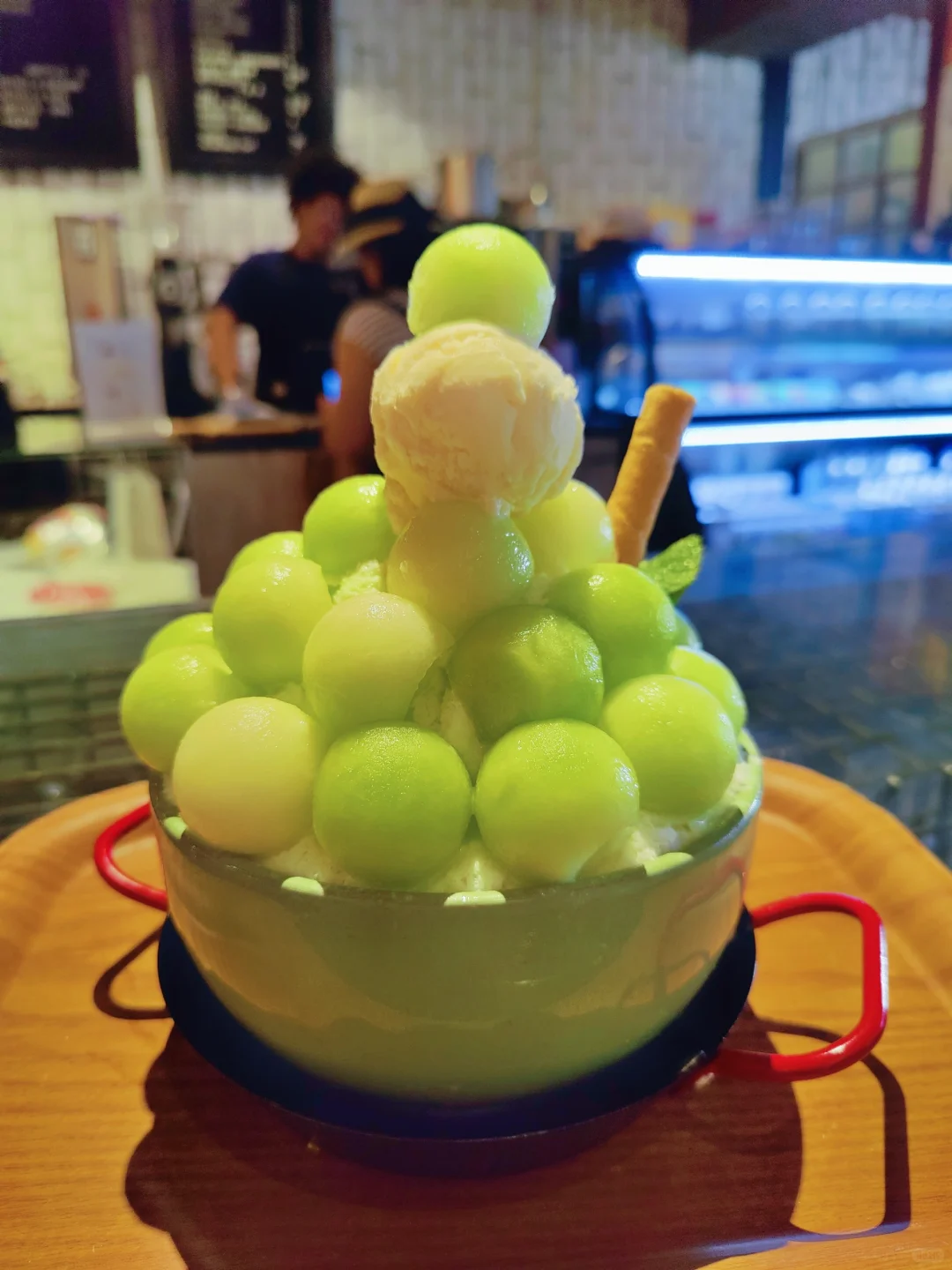 "The Best Melon Shaved Ice in New York – Absolutely Stunning!"