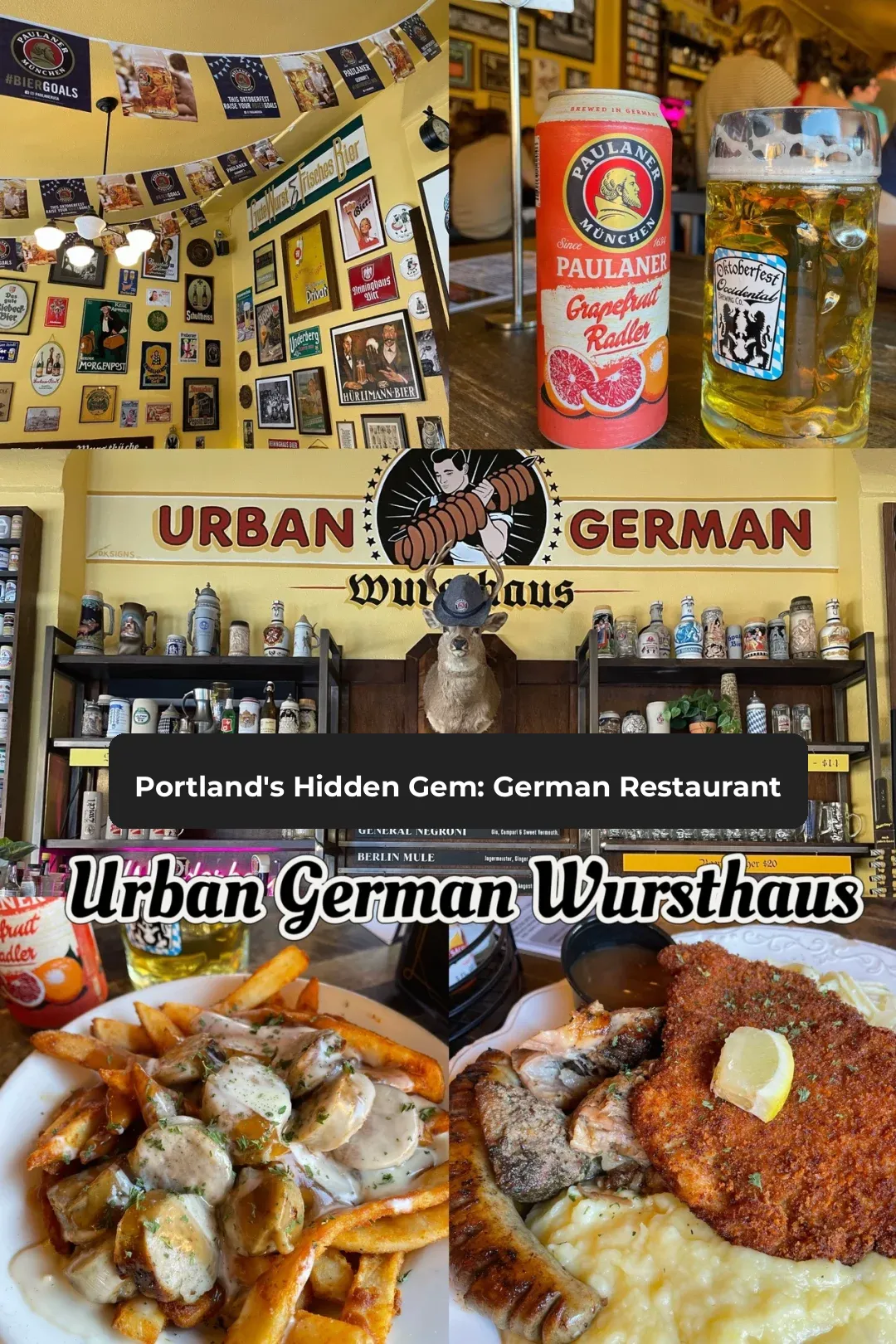 Hidden Gem German Restaurant in Portland - Urban German