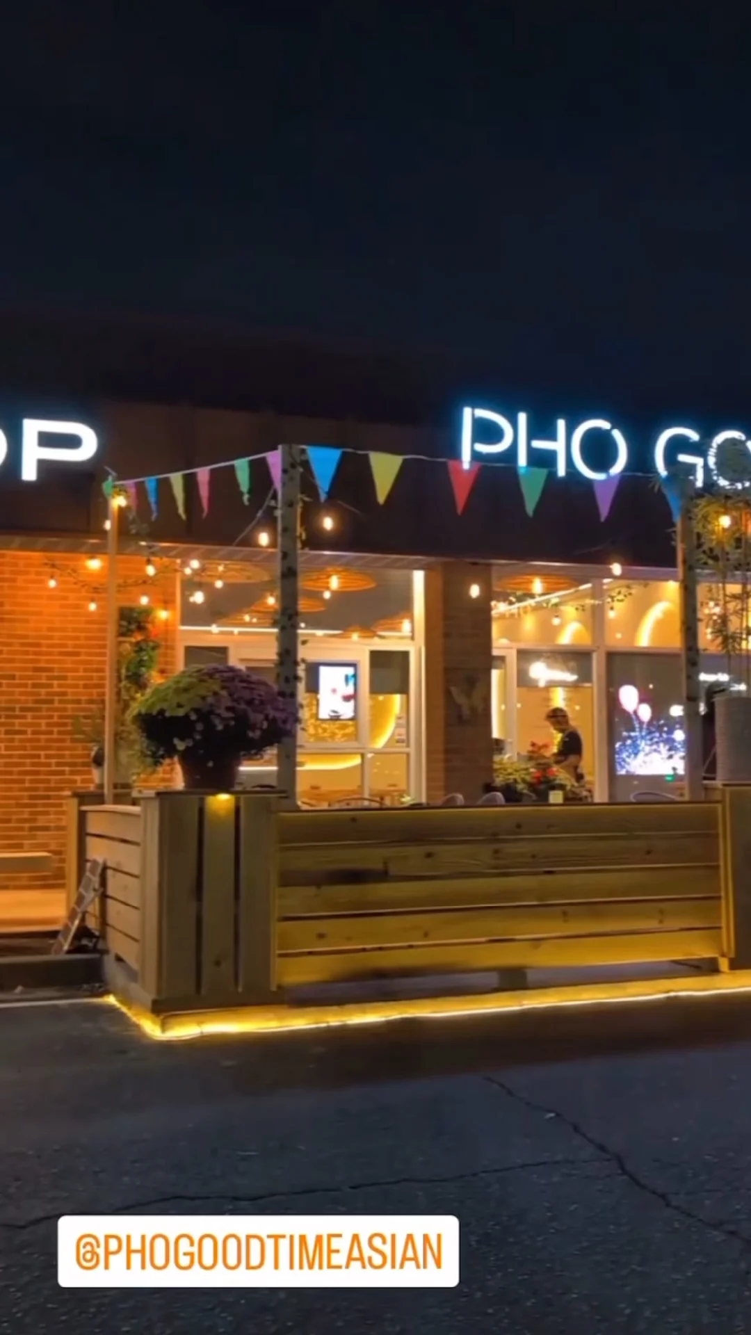 "Welcome to Pho Good Time Asian Fusion—Come Check It Out!"