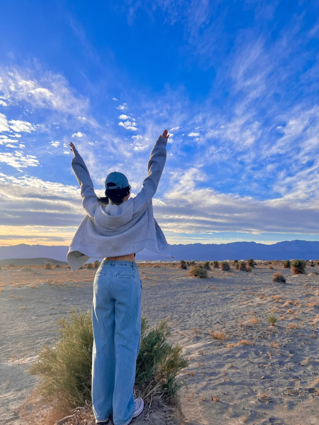 Death Valley🏜️ A Simple Winter Adventure🐾🐾🐾