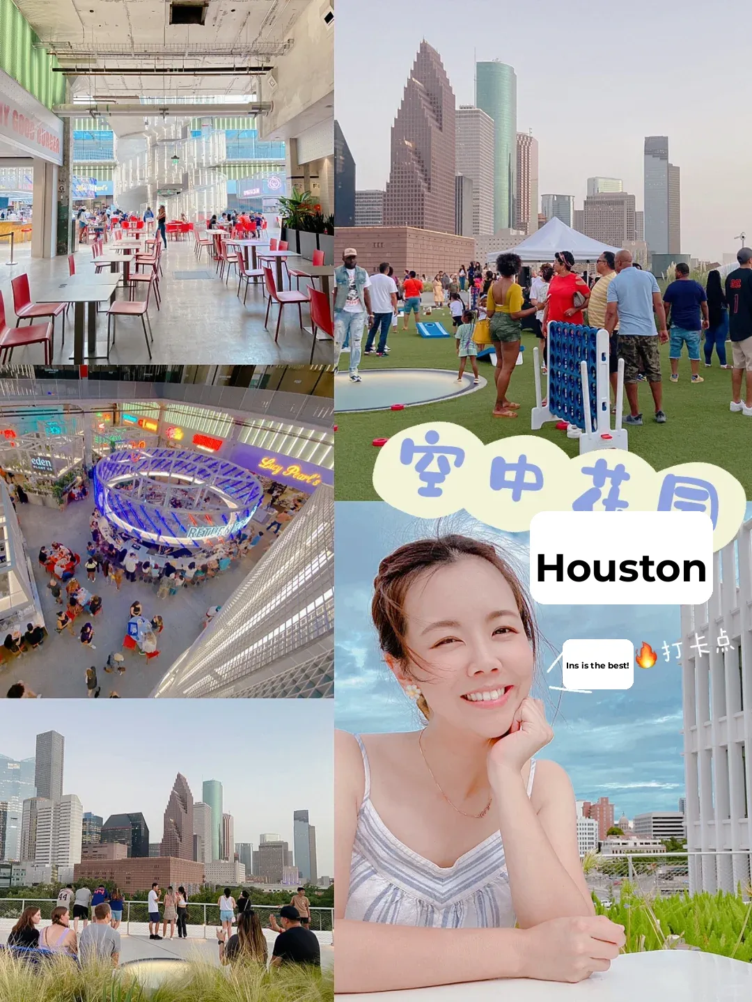 Houston | Sky Garden Food Street: The Hottest Instagram Night View Spot for a Perfect Date