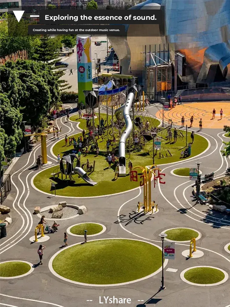 Outdoor Leisure Kids' Playground - Seattle Art Center