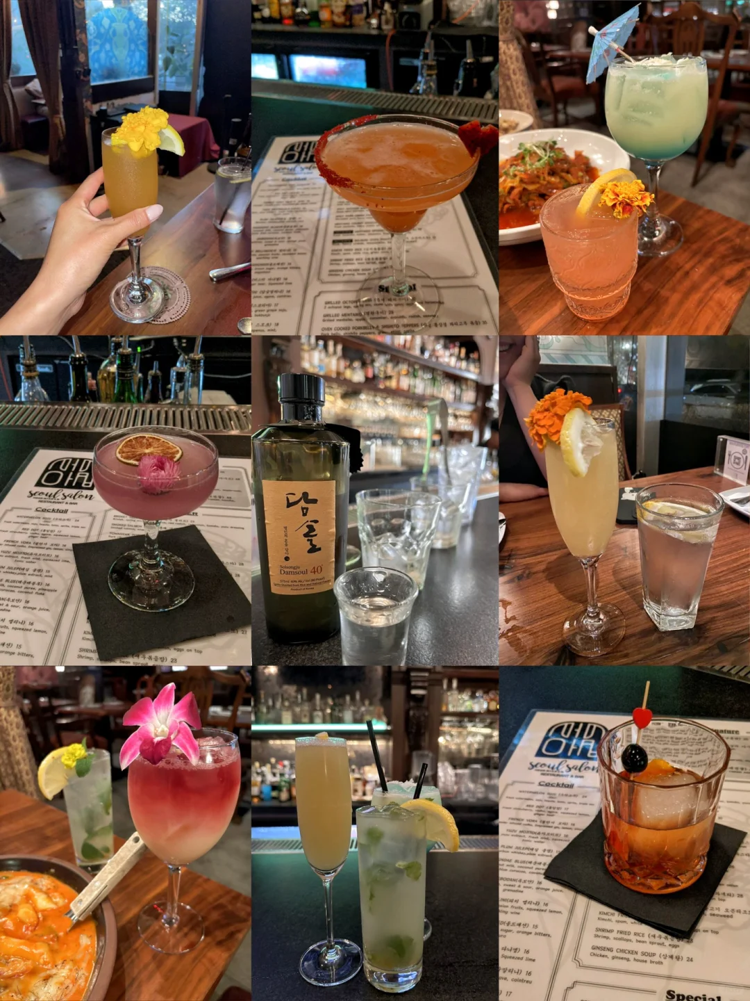 LA's K-Town Gathering Spot 🇰🇷 Seoul Salon 🍝🦀