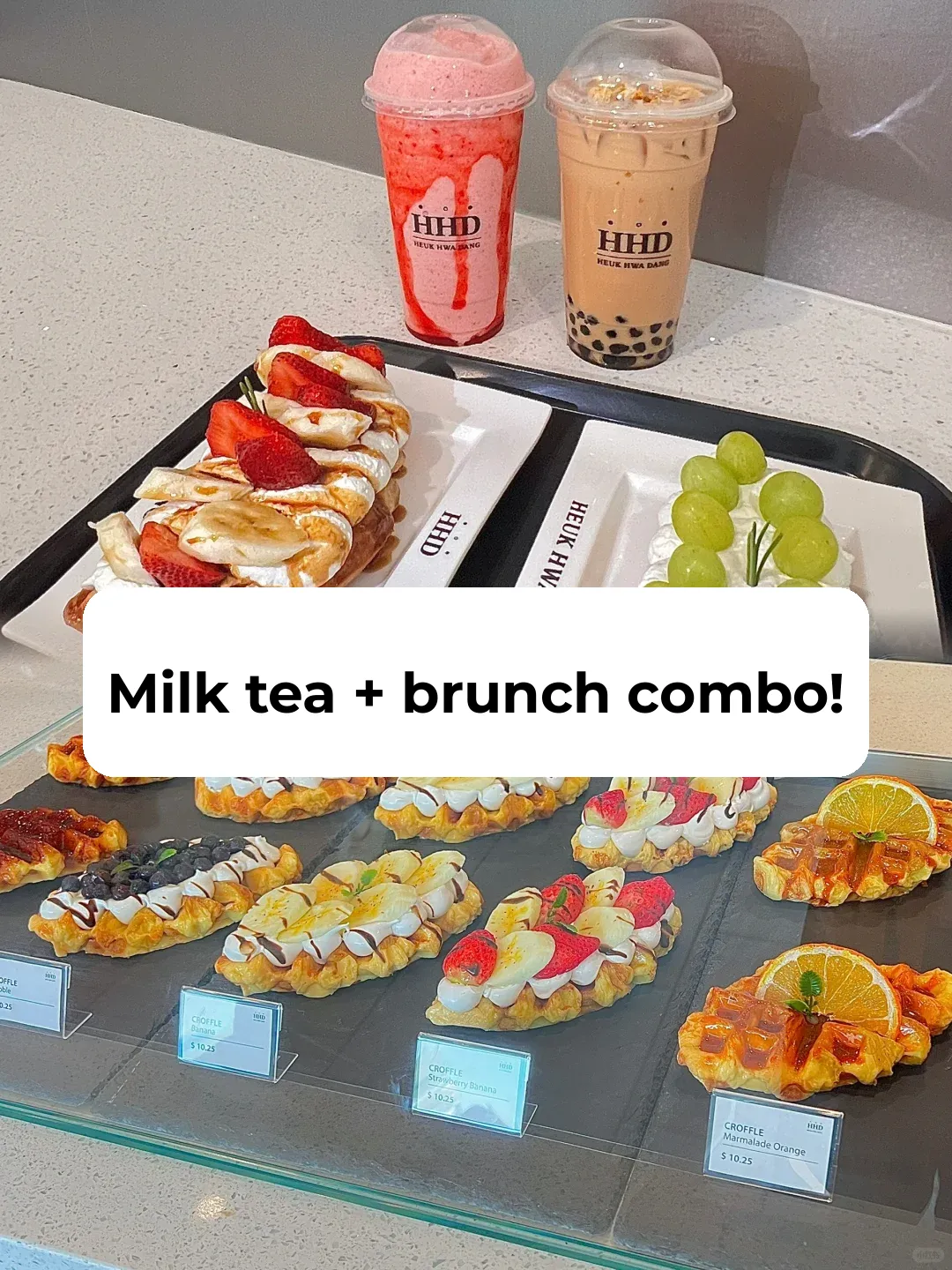 Newly Opened Bubble Tea Spot in the Bay Area, Also Serving Brunch 🧇