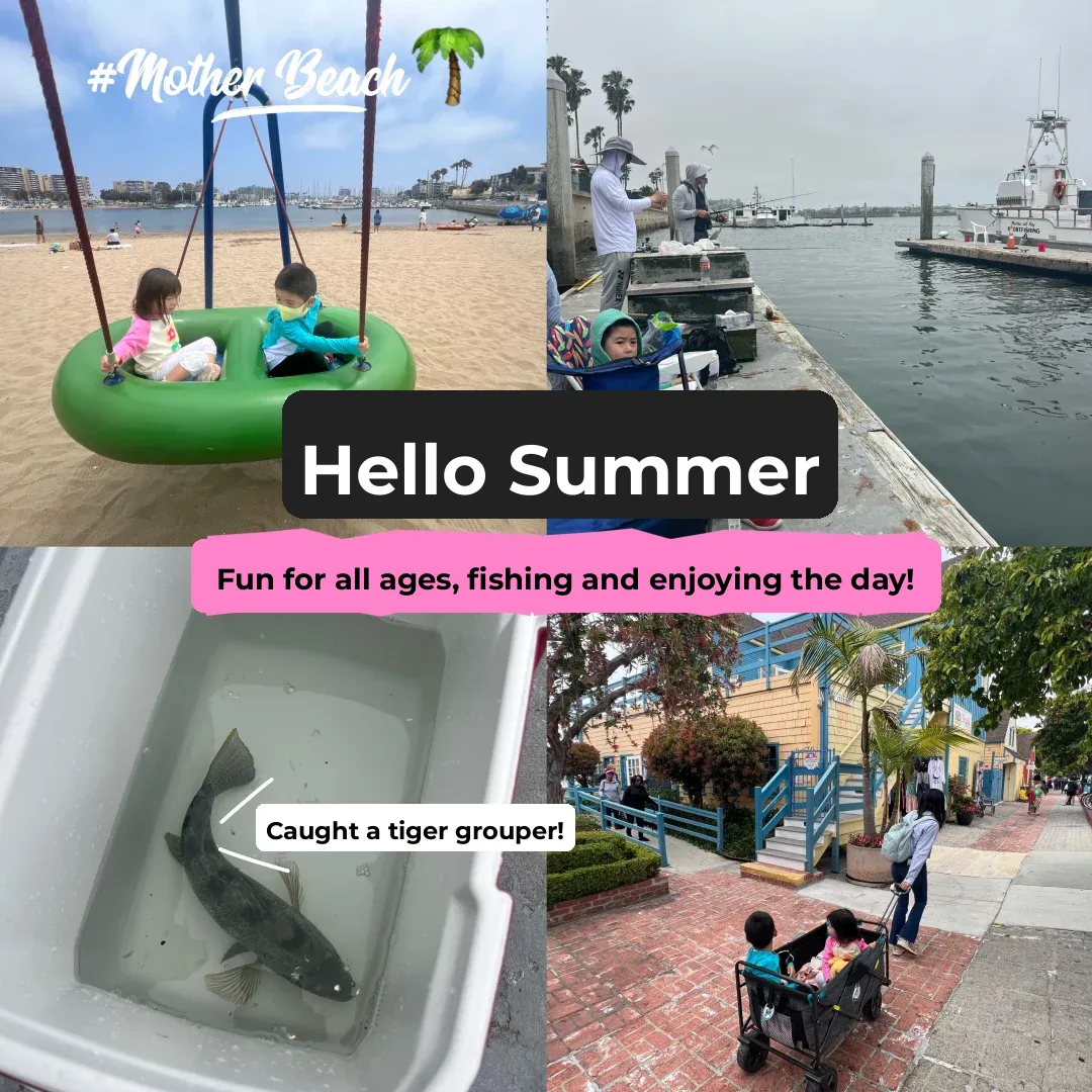 LA Family Fun Day: Fishing 🎣, Boat Rides 🚢, and Amusement Park 🎡 All in One!