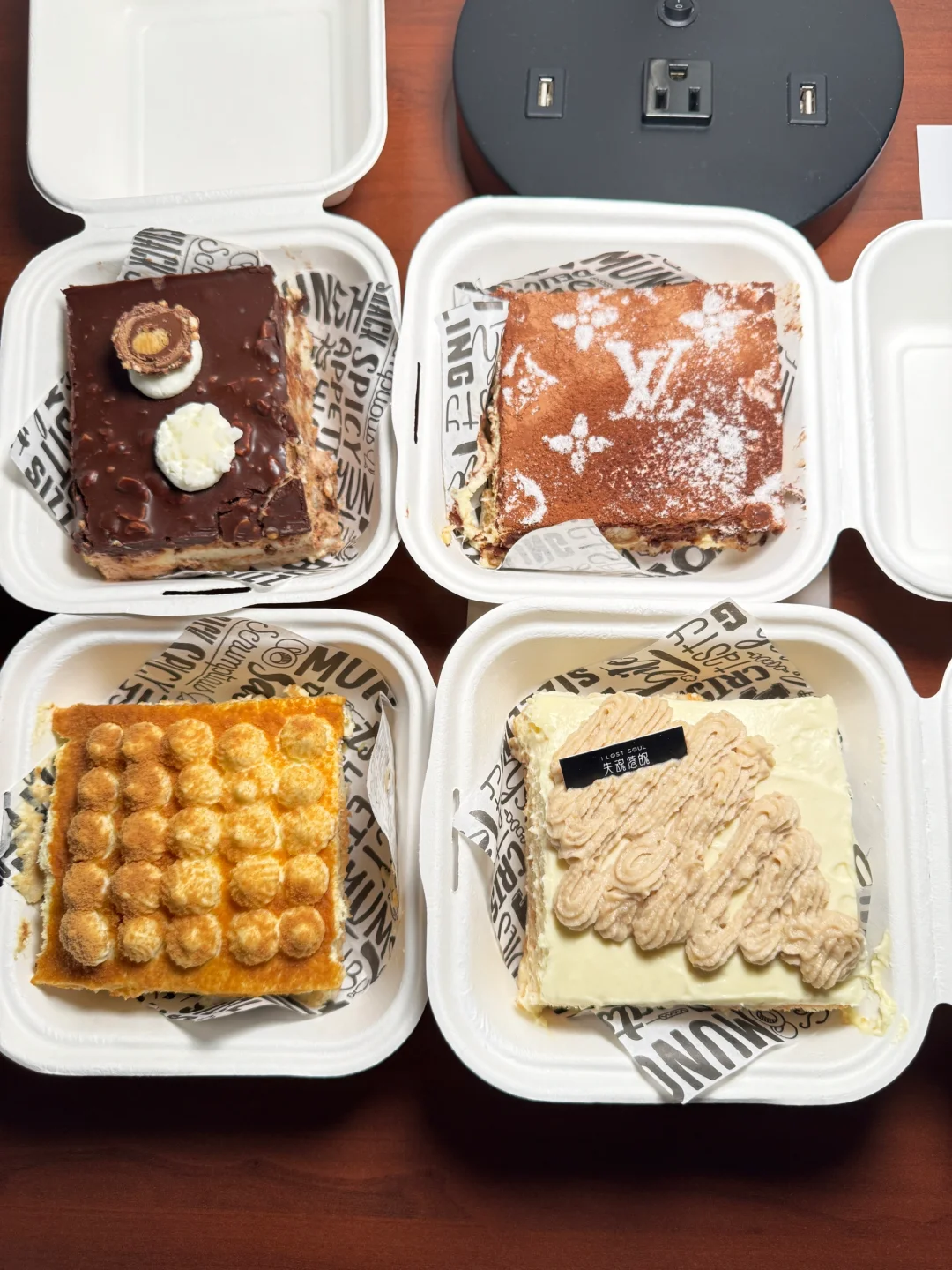 "Got the Viral Tiramisu at Shunfa Night Market ✅"