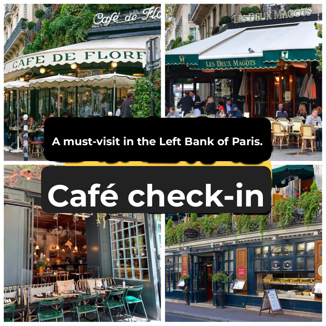 Paris | Must-Visit Left Bank Cafés for Your First Time in the City of Love