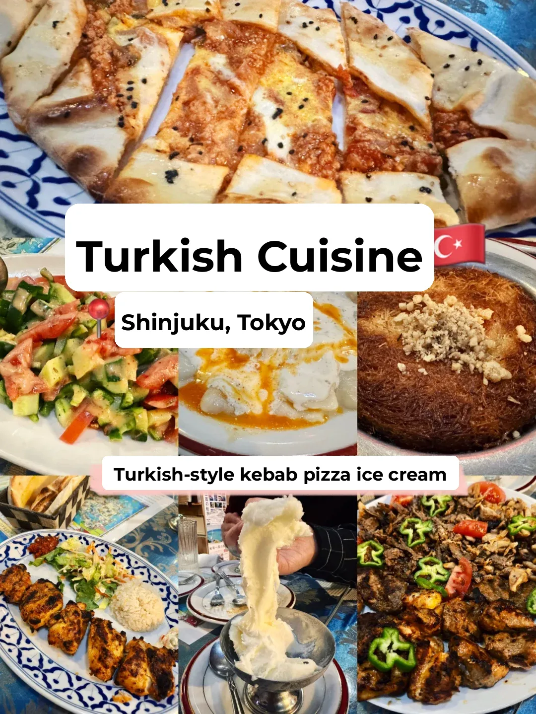 📍Shinjuku 🌟 Check out Authentic Turkish Cuisine 🇹🇷😋