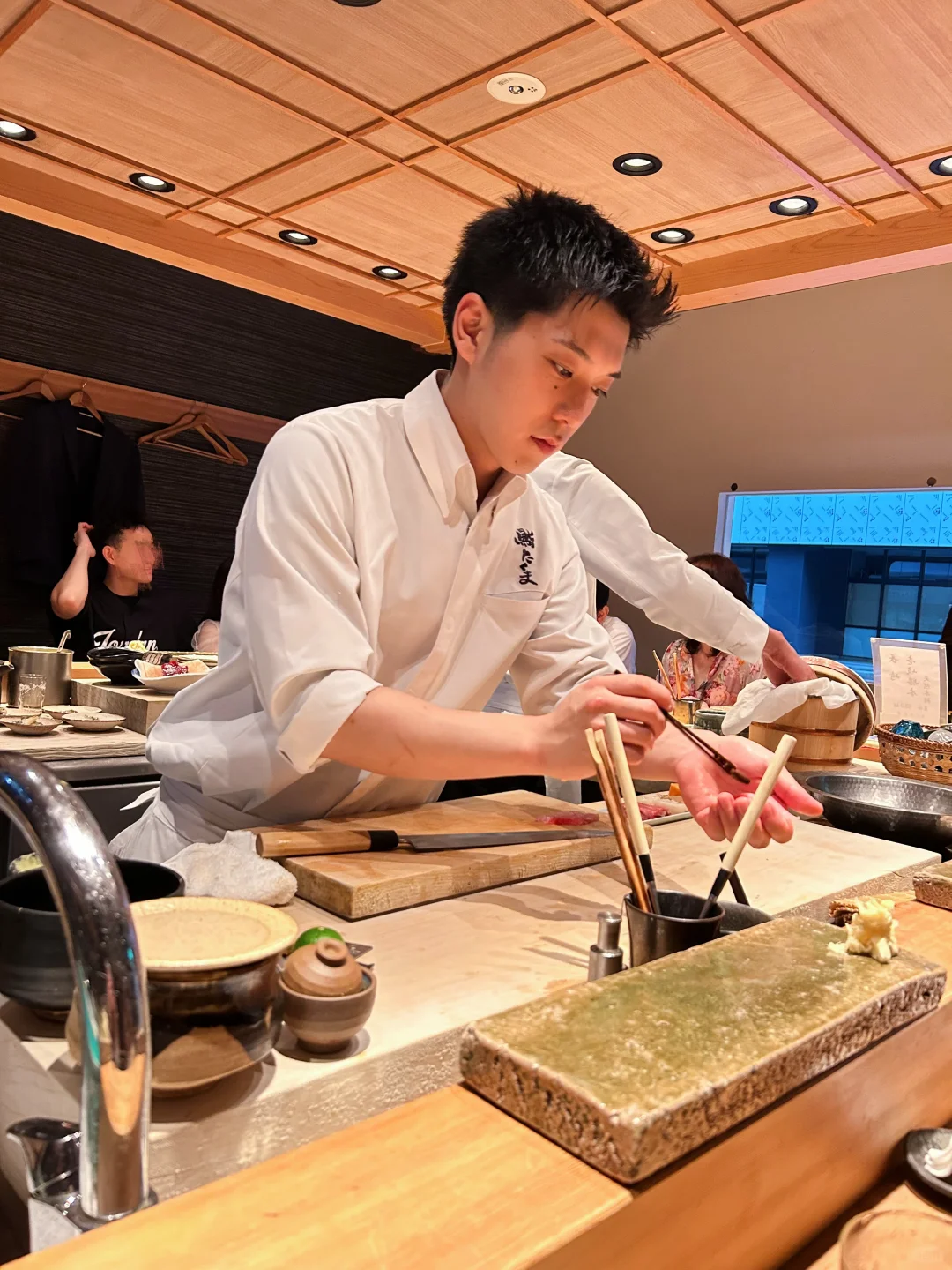 The Hottest Sushi Chef at Osaka's Omakase Sushi Takuma