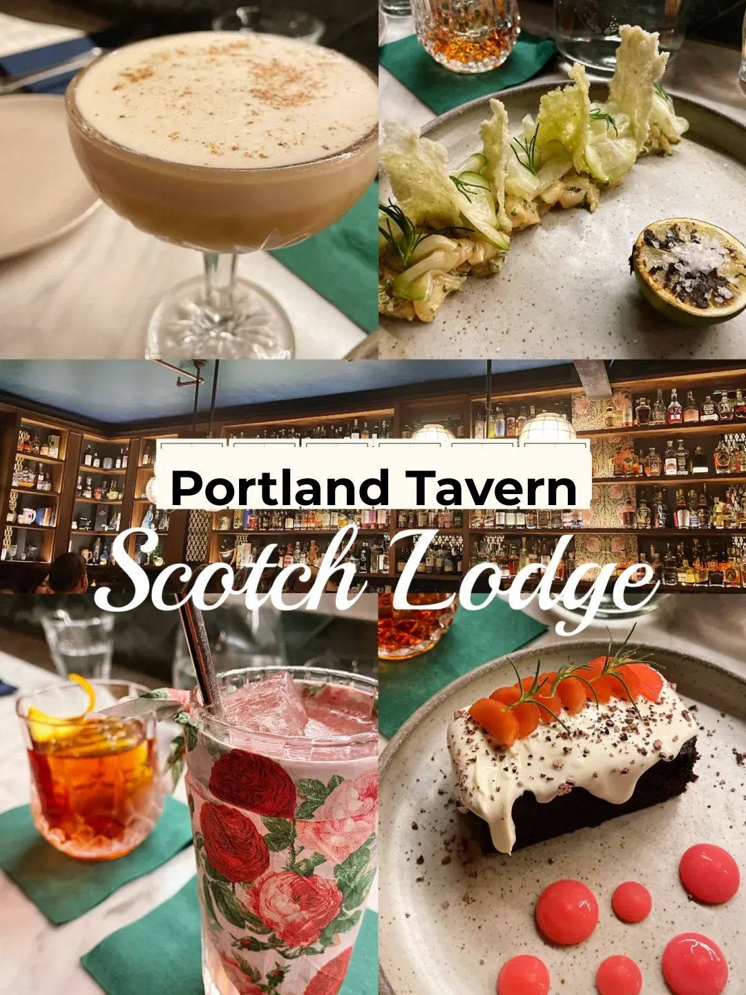 Recommended Portland Speakeasy – Scotch Lodge🍸