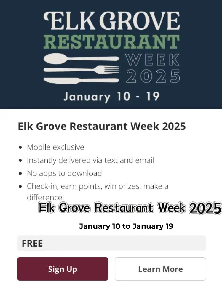 Great Spots Around Sacramento | Elk Grove Restaurant Week Kicks Off! ✨