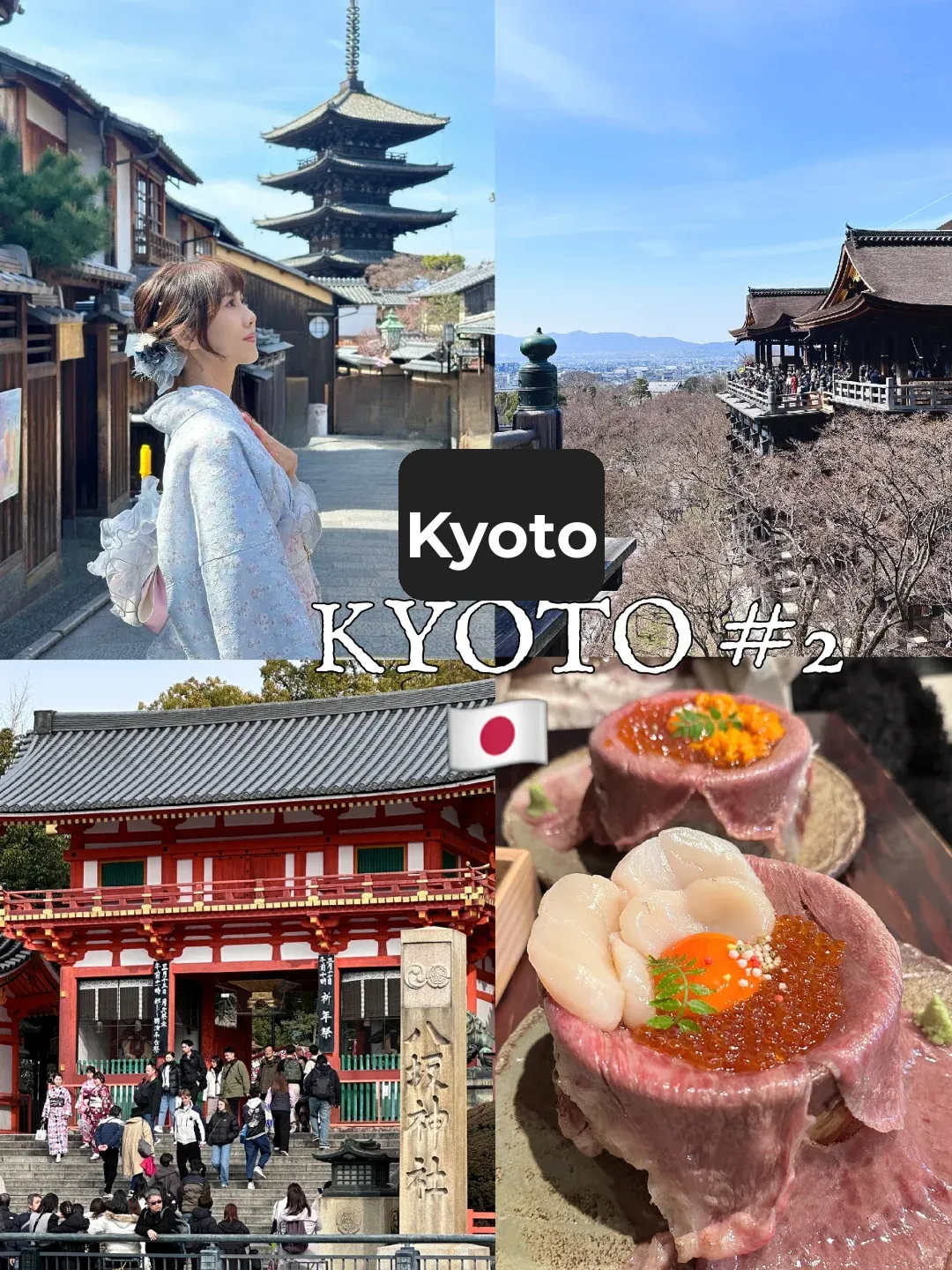 🇯🇵 Kyoto PLOG | Kiyomizu-dera + Yasaka Shrine ⛩️