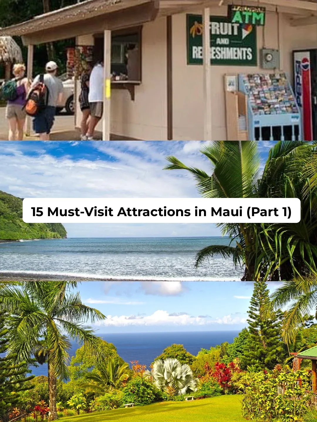 15 Must-Visit Attractions in Maui ✅ The Best Scenic Spots Are Here 🏞 (Part 1)