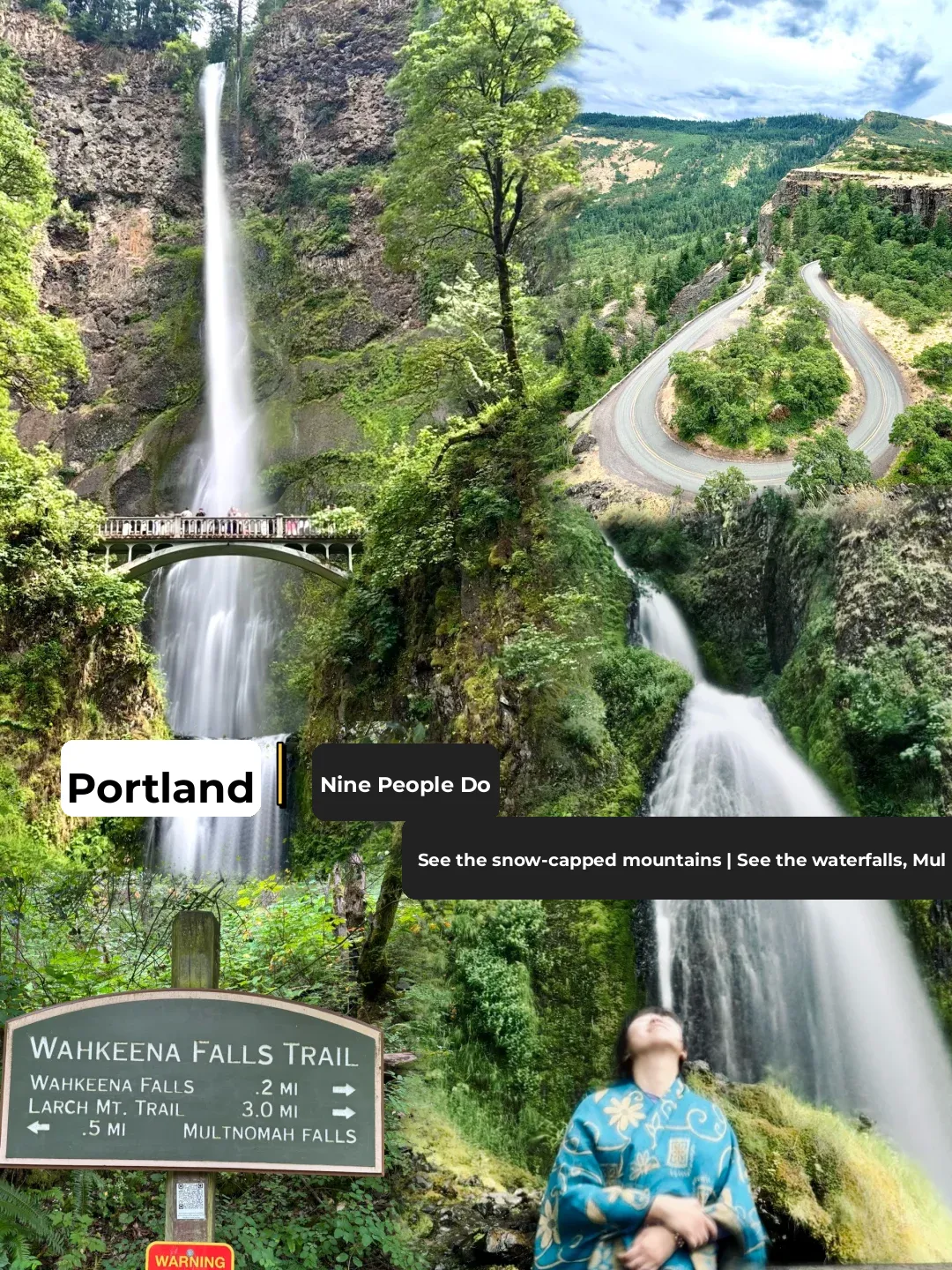 Portland | Day 4 – Encountering Snow-Capped Peaks, Lakes, and the "Twilight Falls"