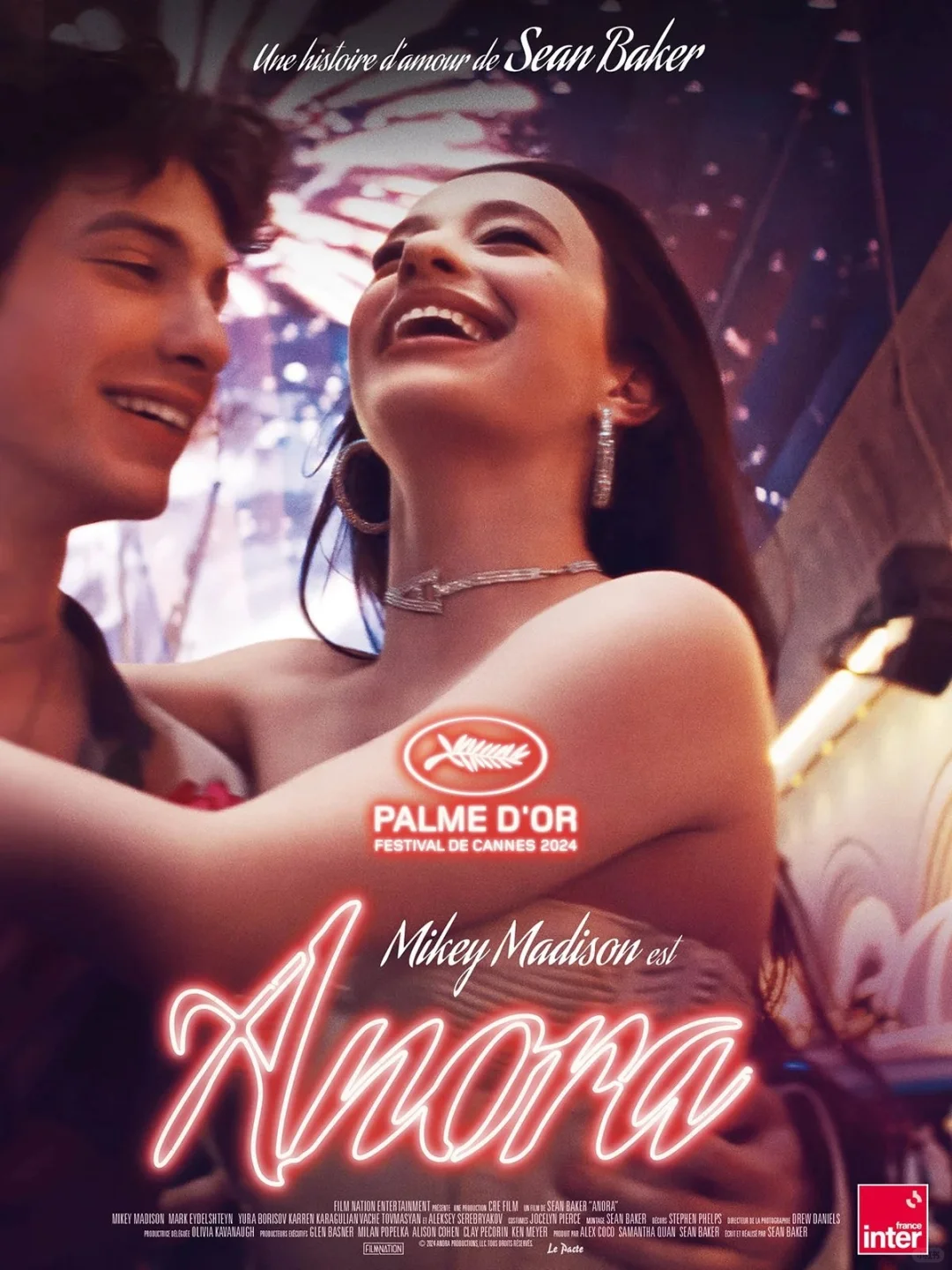 Cannes Palme d'Or Winner "Anora" Paris Premiere‼️ Director in Attendance