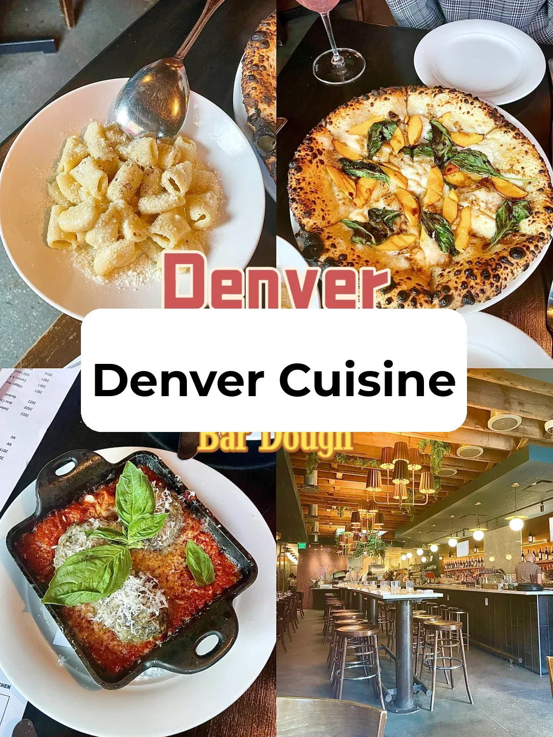 Best Restaurants in Denver 🍝 Bar Dough