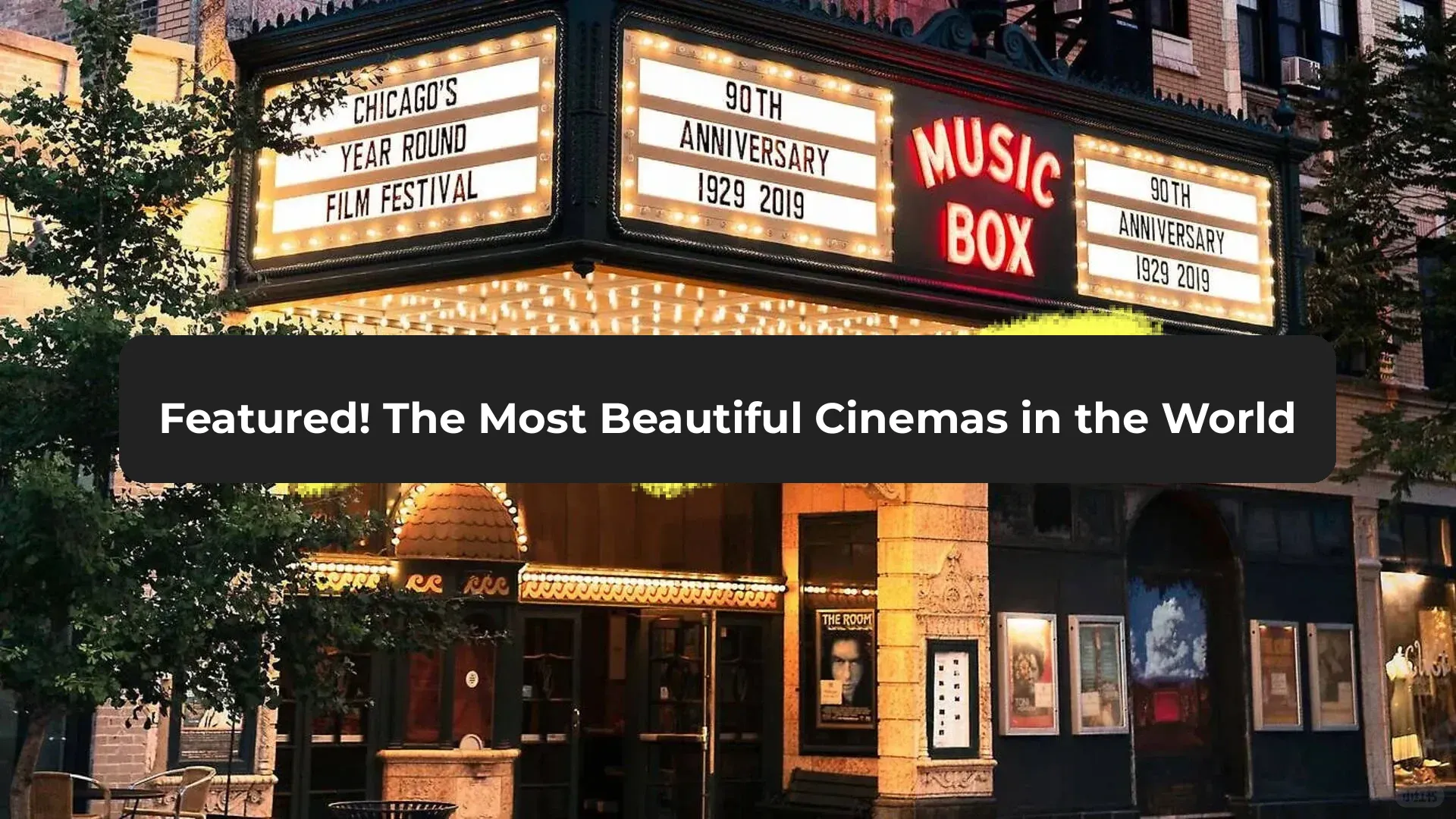 🎬 Chicago Hides a Stunningly Beautiful Cinema!