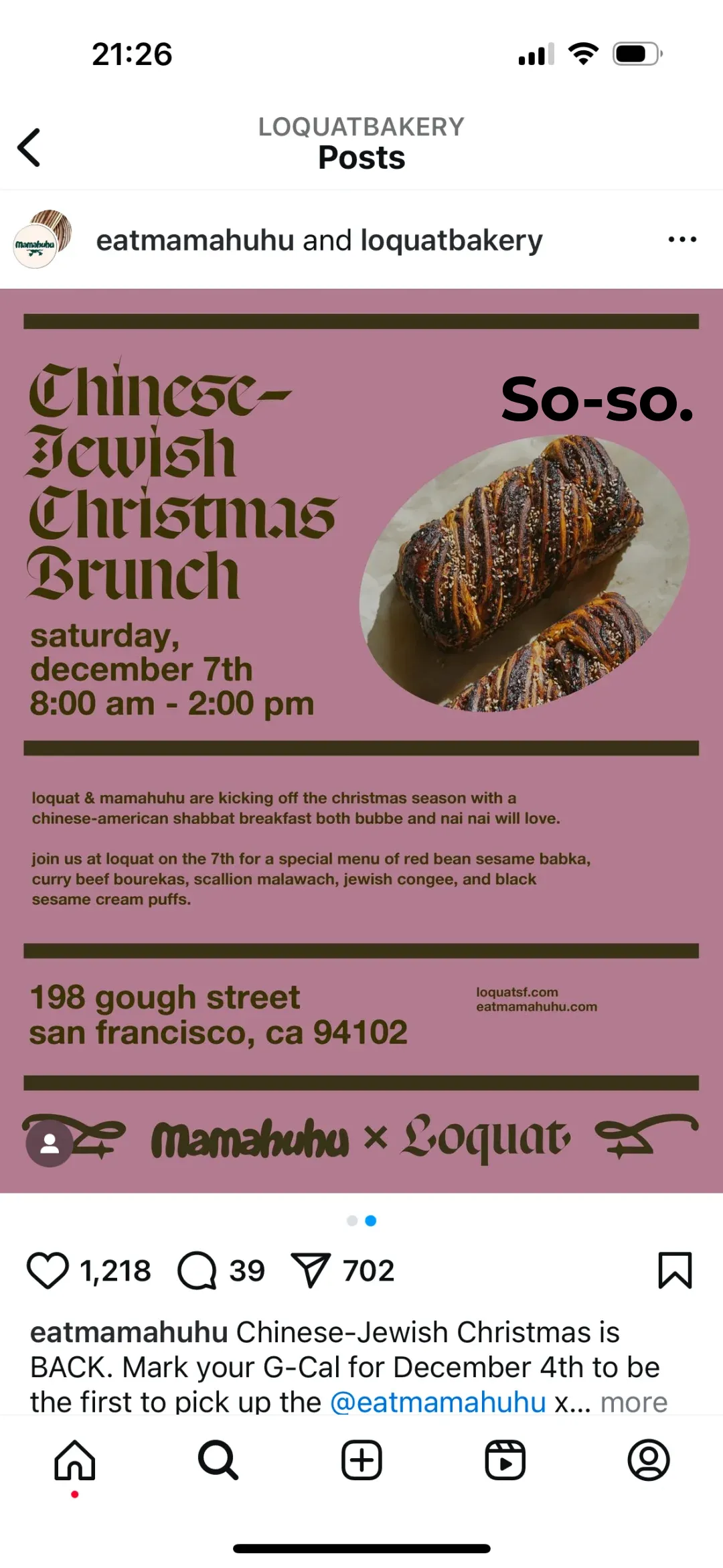 San Francisco Holiday Market Weekend: December 6-7