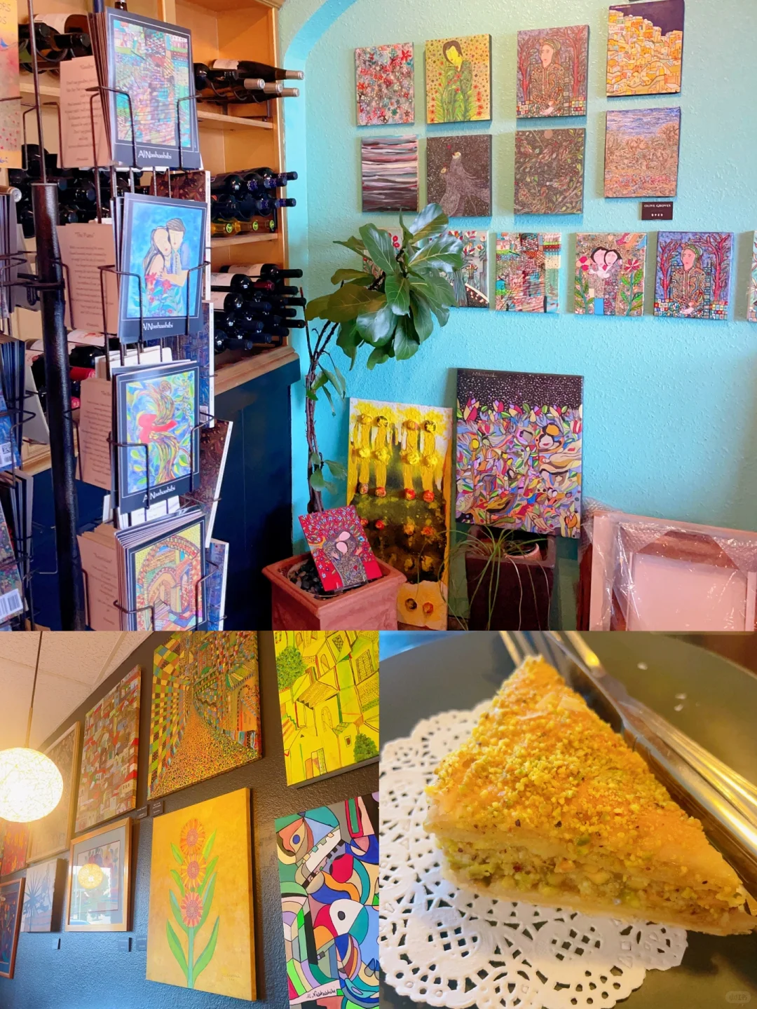 San Diego Eats | Gallery-Themed Lebanese Restaurant