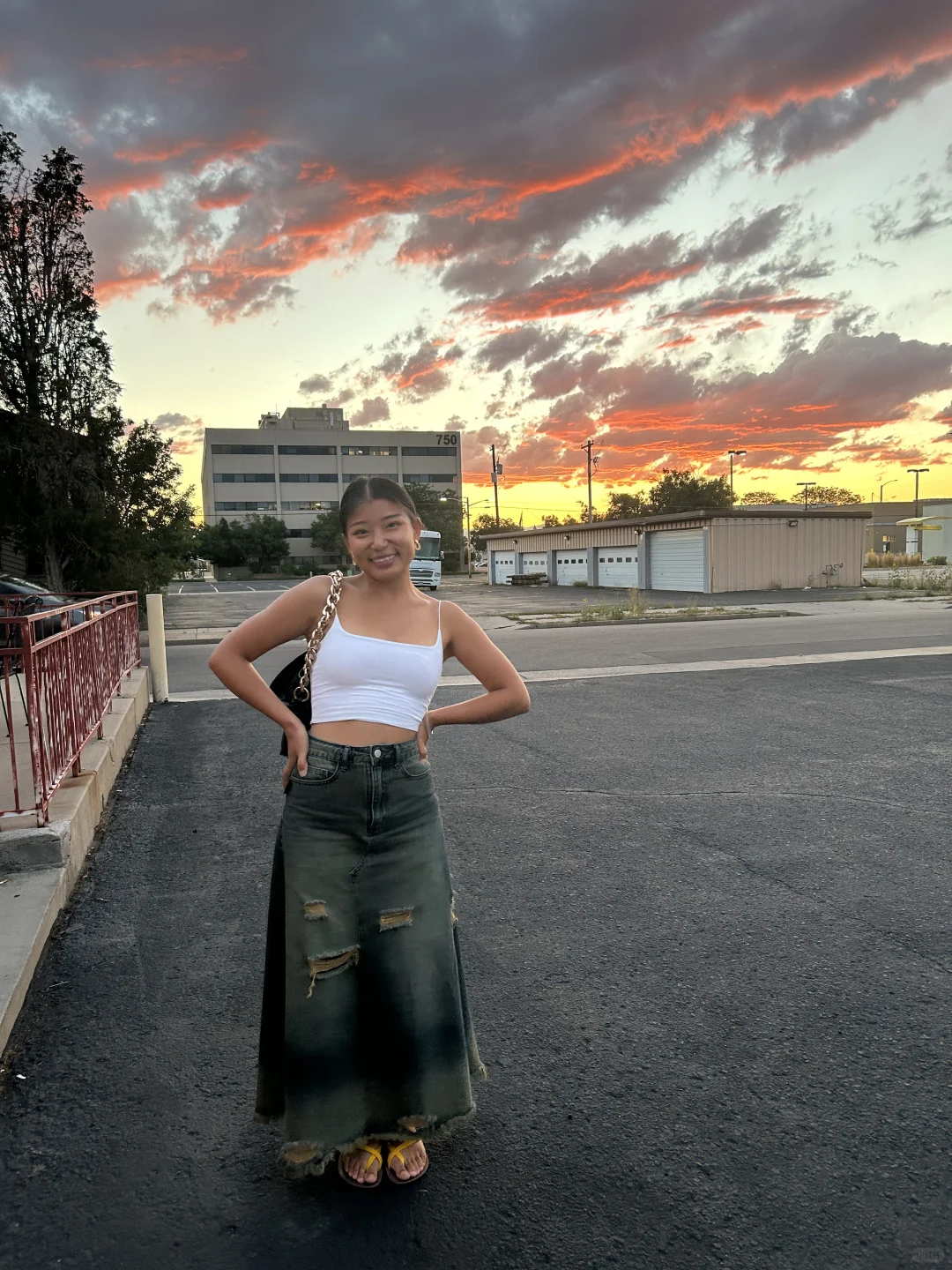 Last night's sunset in Denver