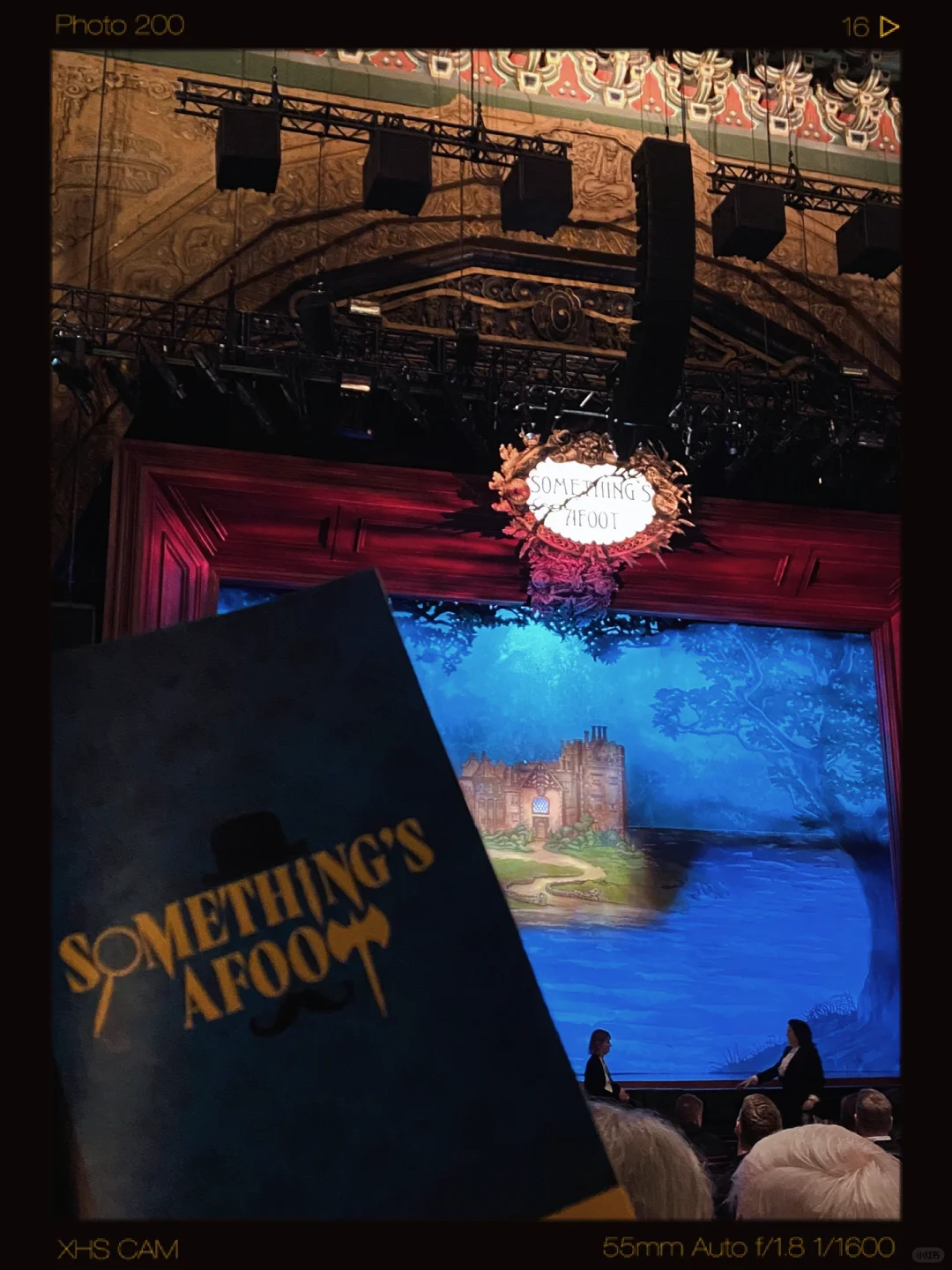 Seattle - Paying Homage to Agatha's New Play "Something's Afoot"