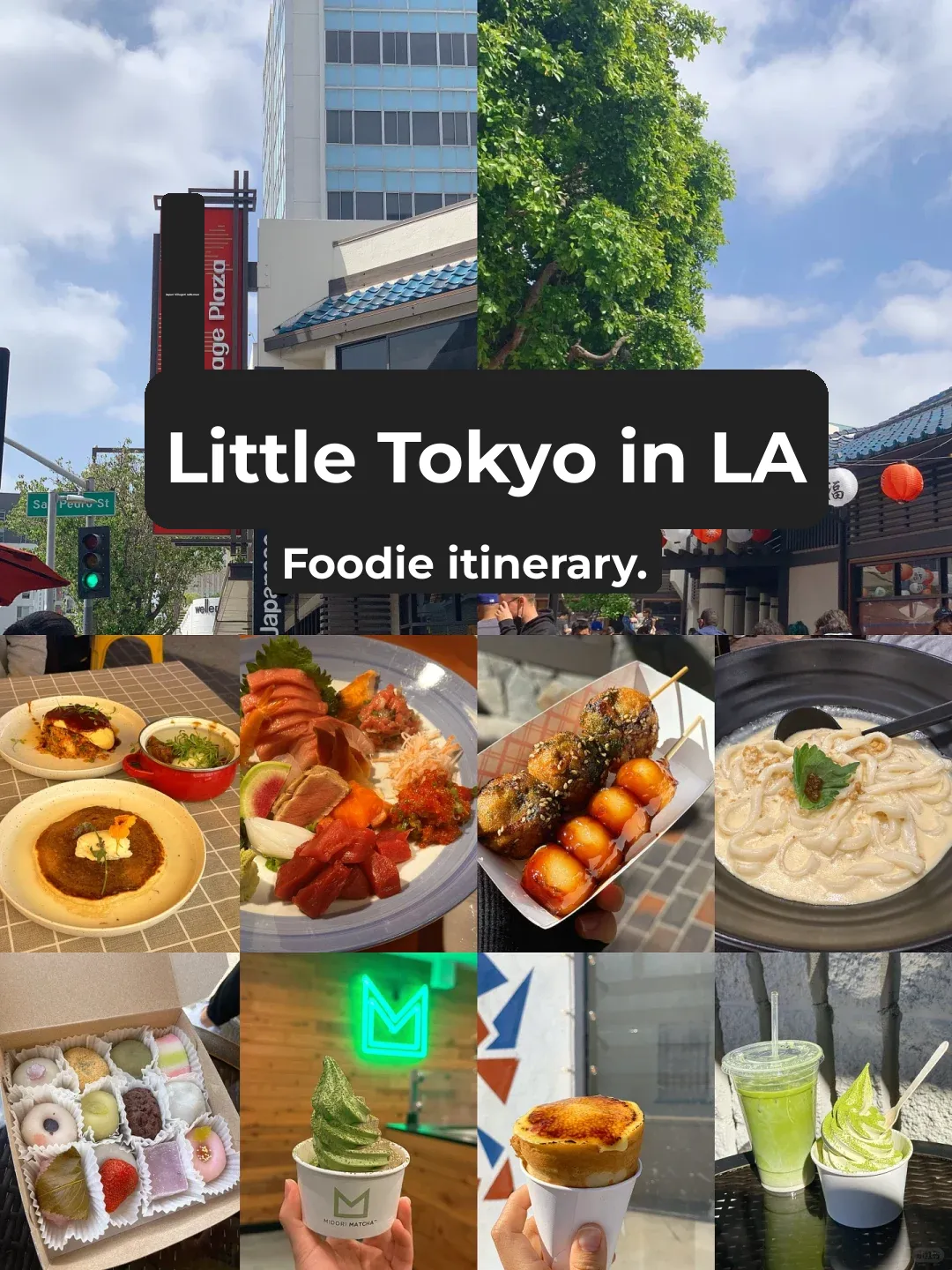 Los Angeles | Little Tokyo Food & Fun 🏮 Guide Map