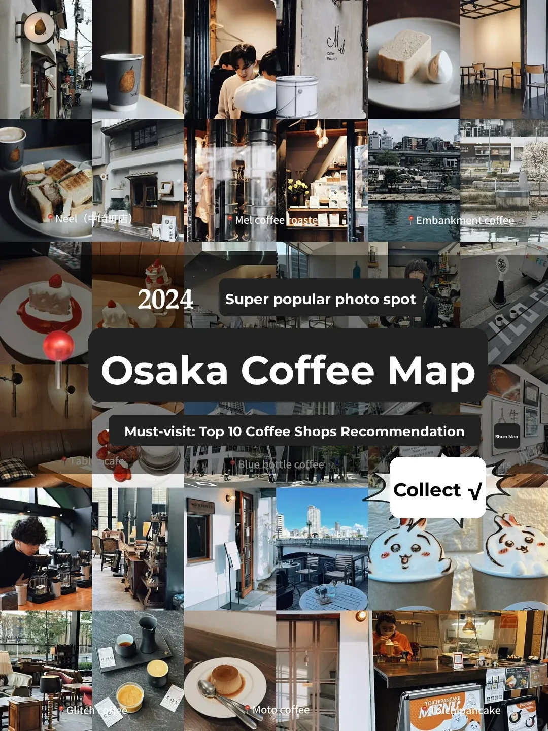 Osaka | My Top 10 Hidden Cafés Revealed – Who’s Not Saving This?