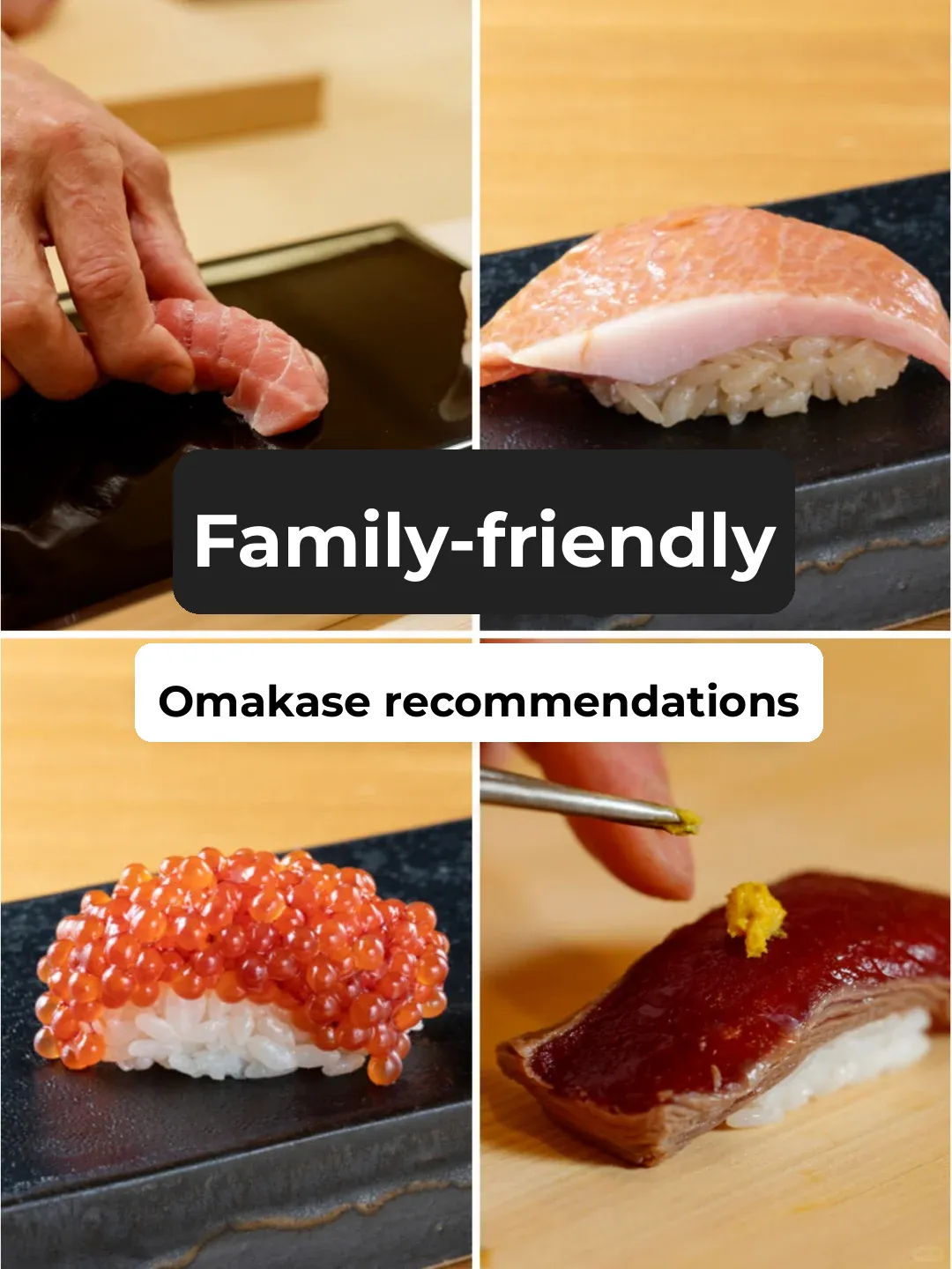 🇯🇵 Tokyo | Omakase Restaurants Where You Can Dine with Kids